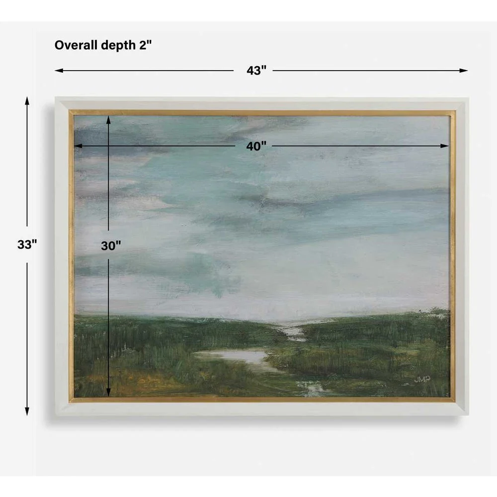 The Path Of The Water Framed Print - Image 7