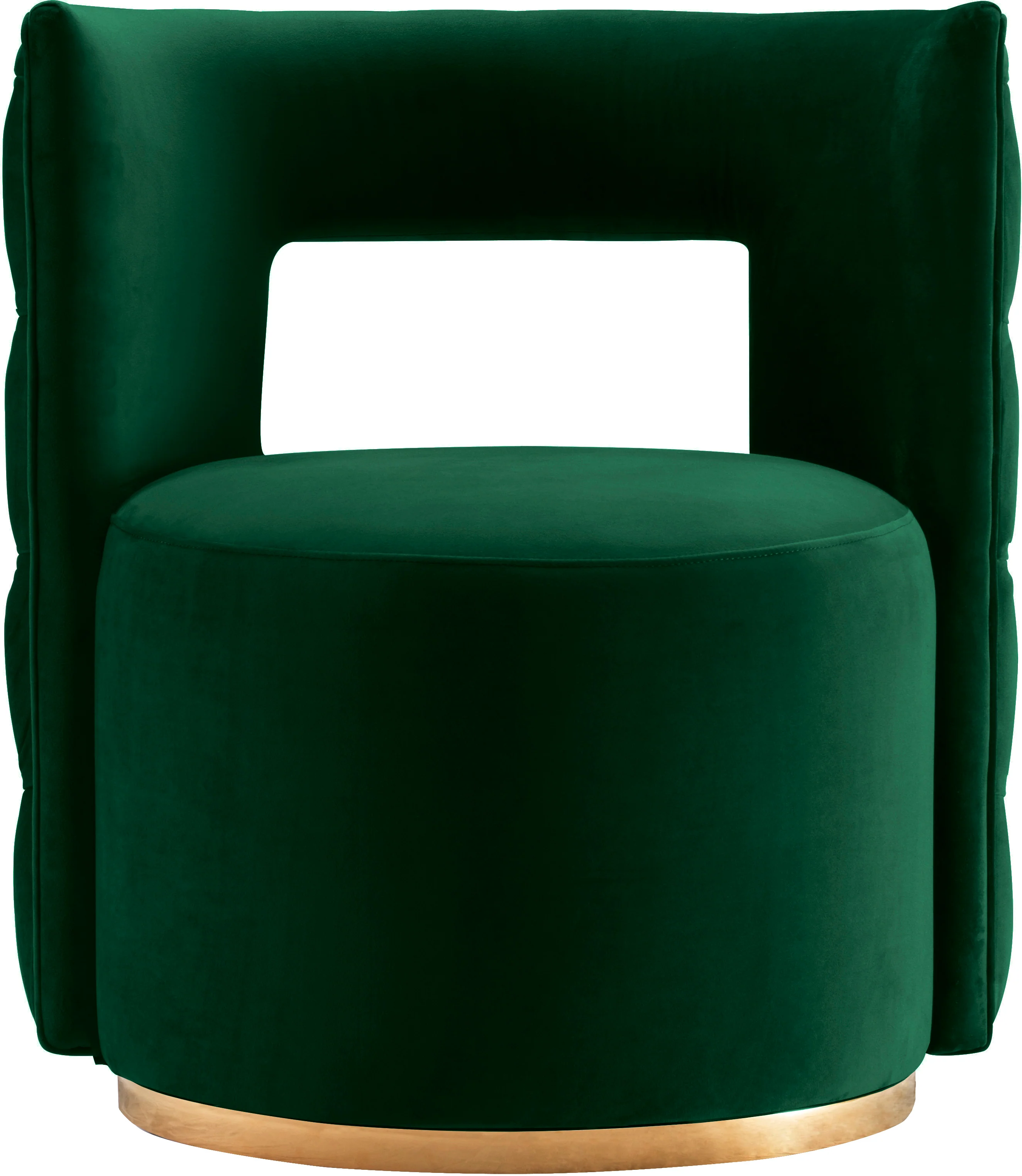 Theo Velvet Upholstered Swivel Accent Chair - Image 15