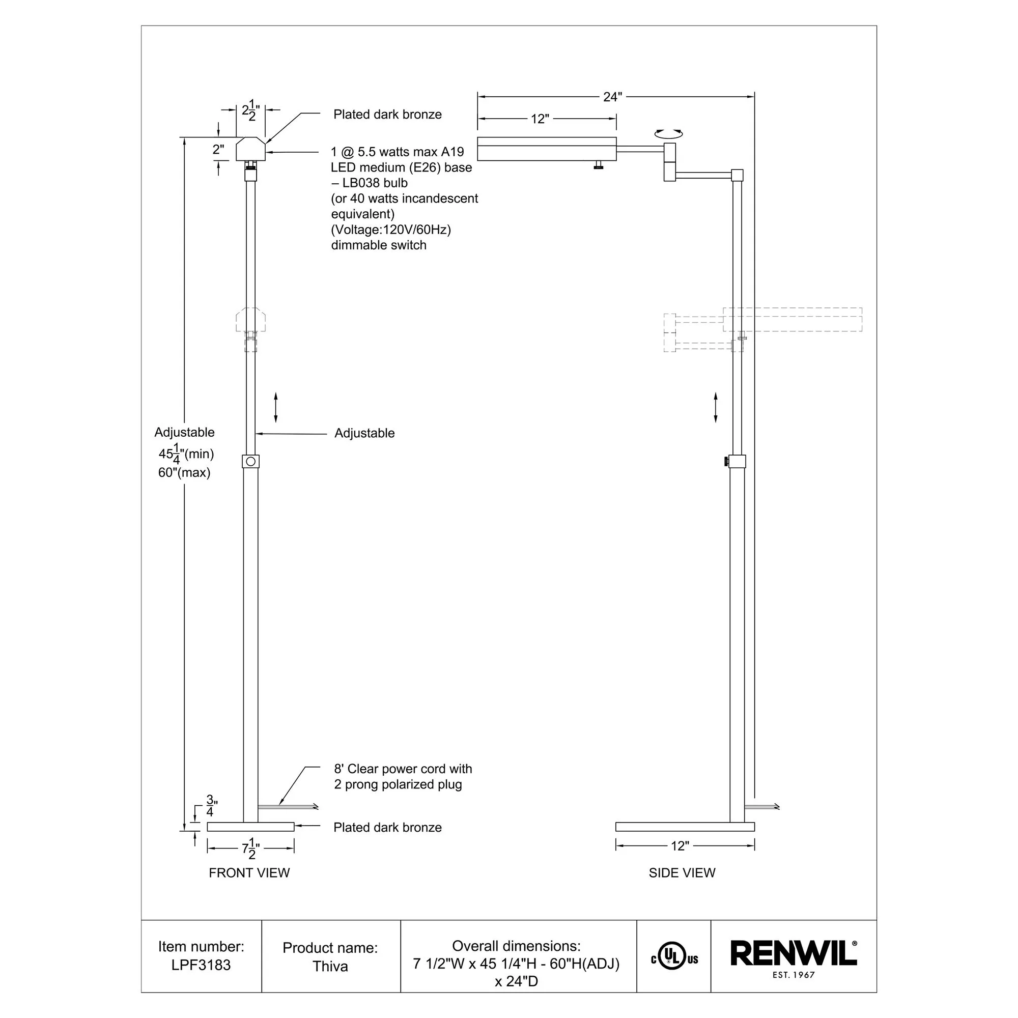 Thiva Floor Lamp - Image 8