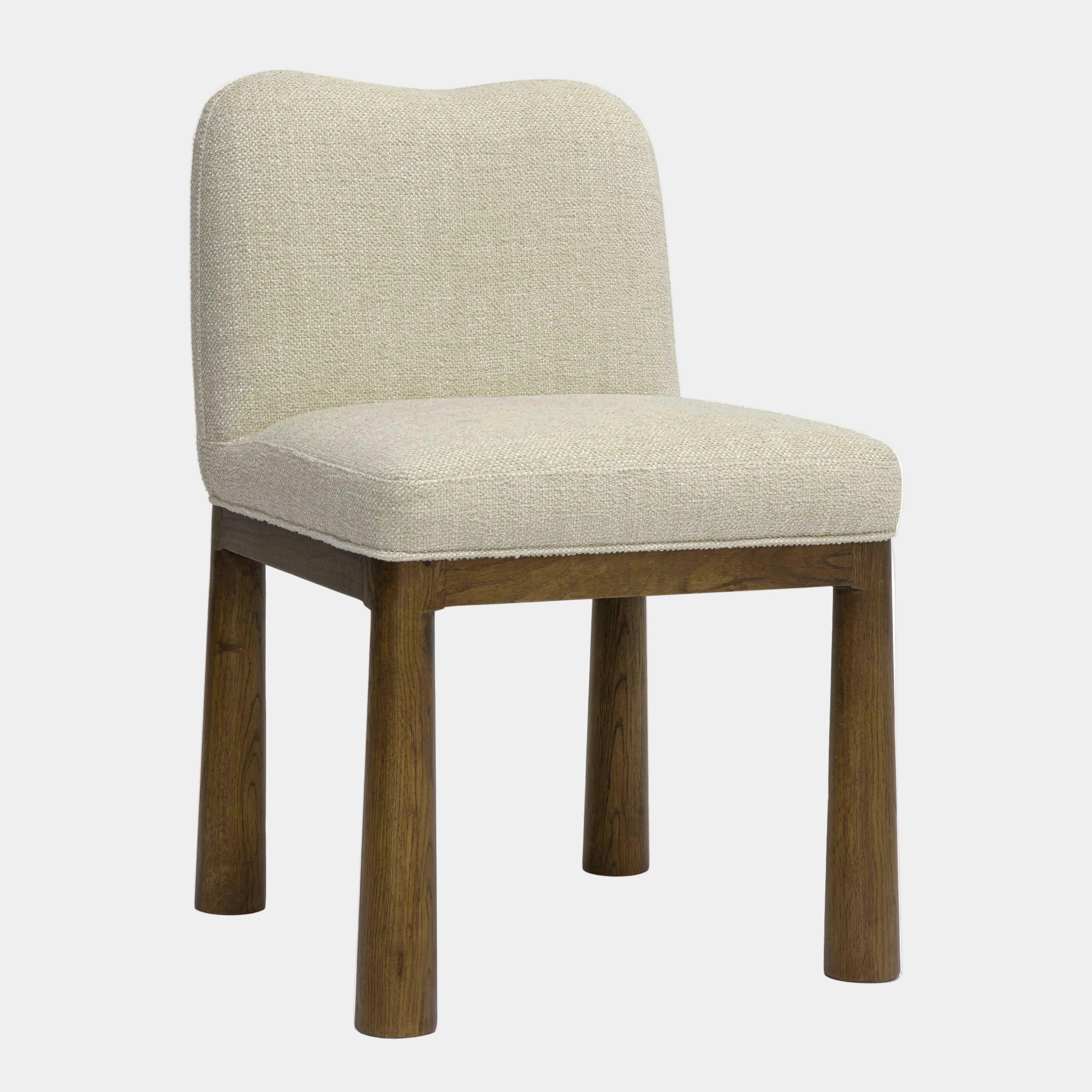 Tiara Performance Basketweave Fabric Dining Chair - Image 8