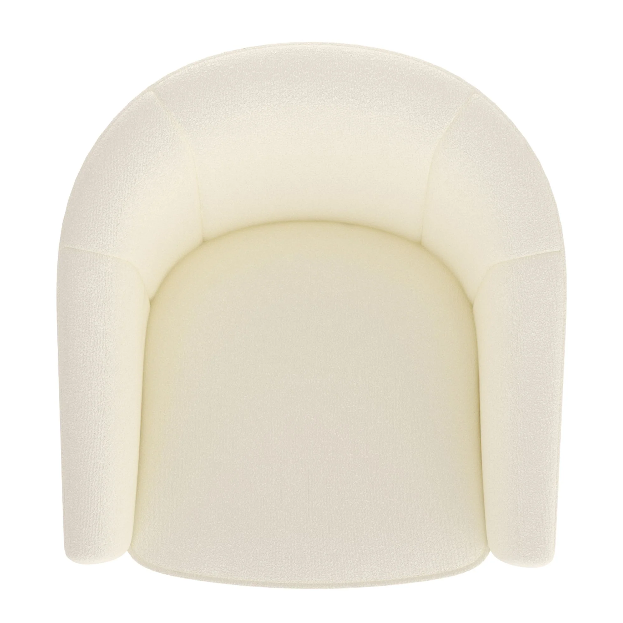 Tilsy Accent Chair in Ivory Boucle - Image 6