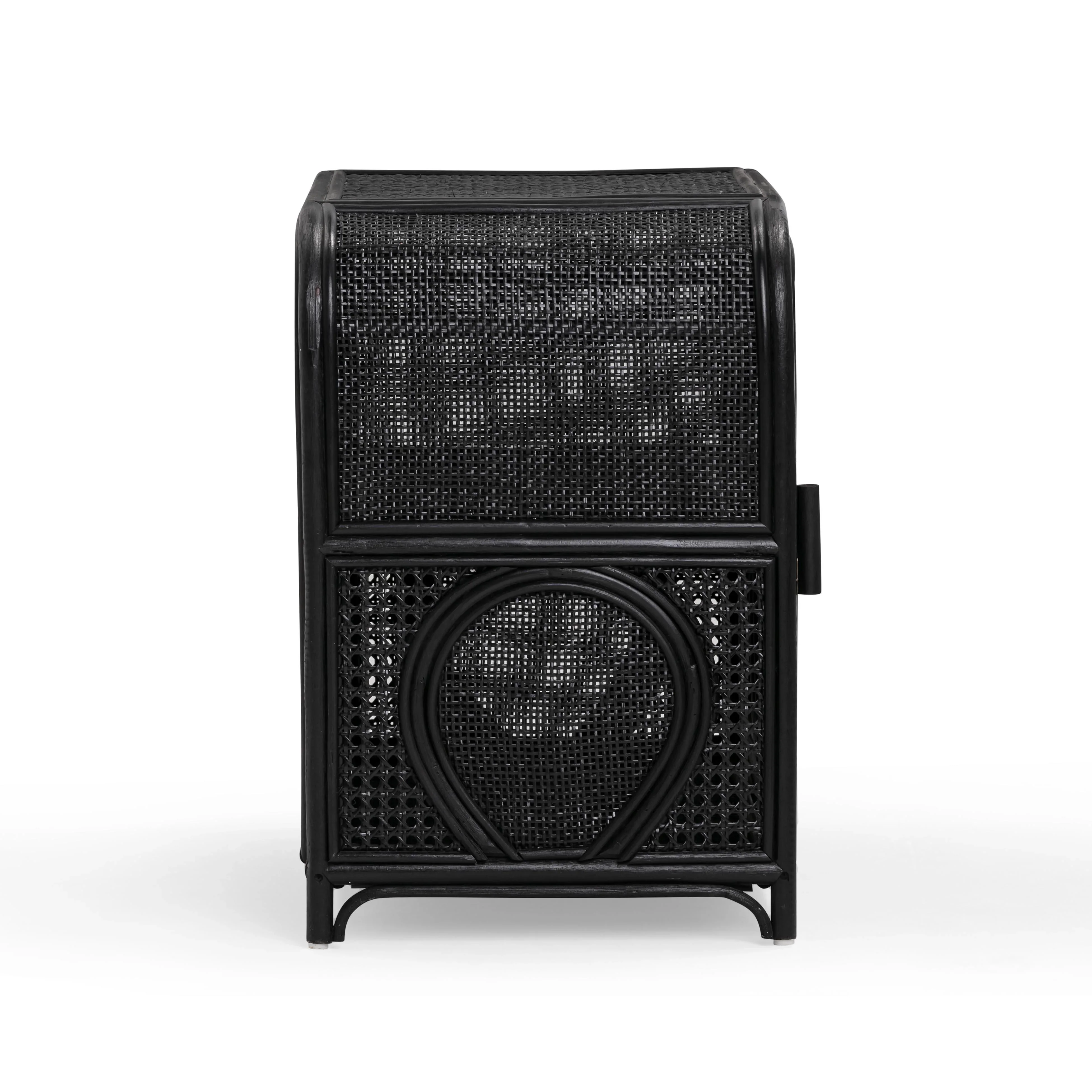 Tina 27" Rattan Nightstand With Storage - Image 11