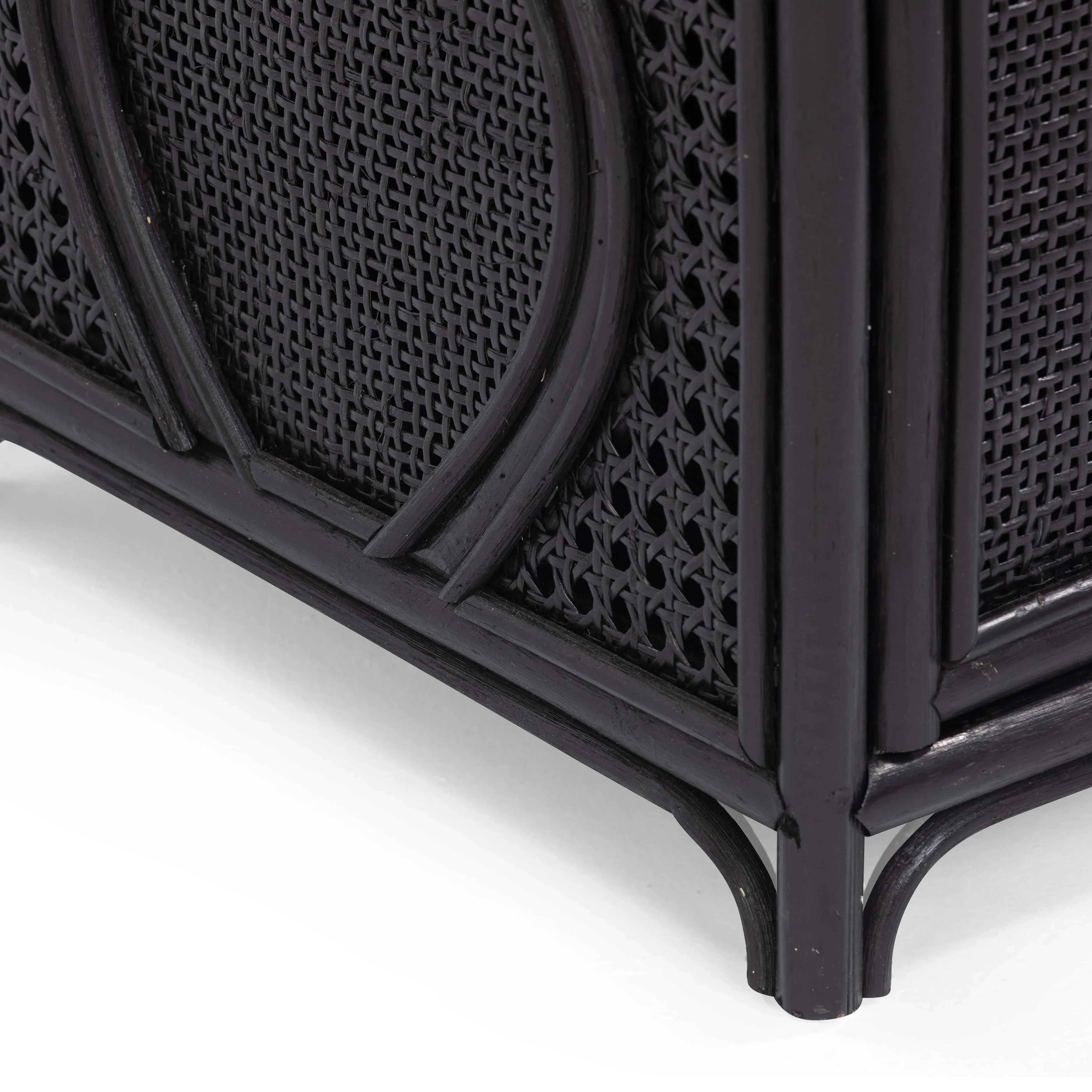 Tina 27" Rattan Nightstand With Storage - Image 12
