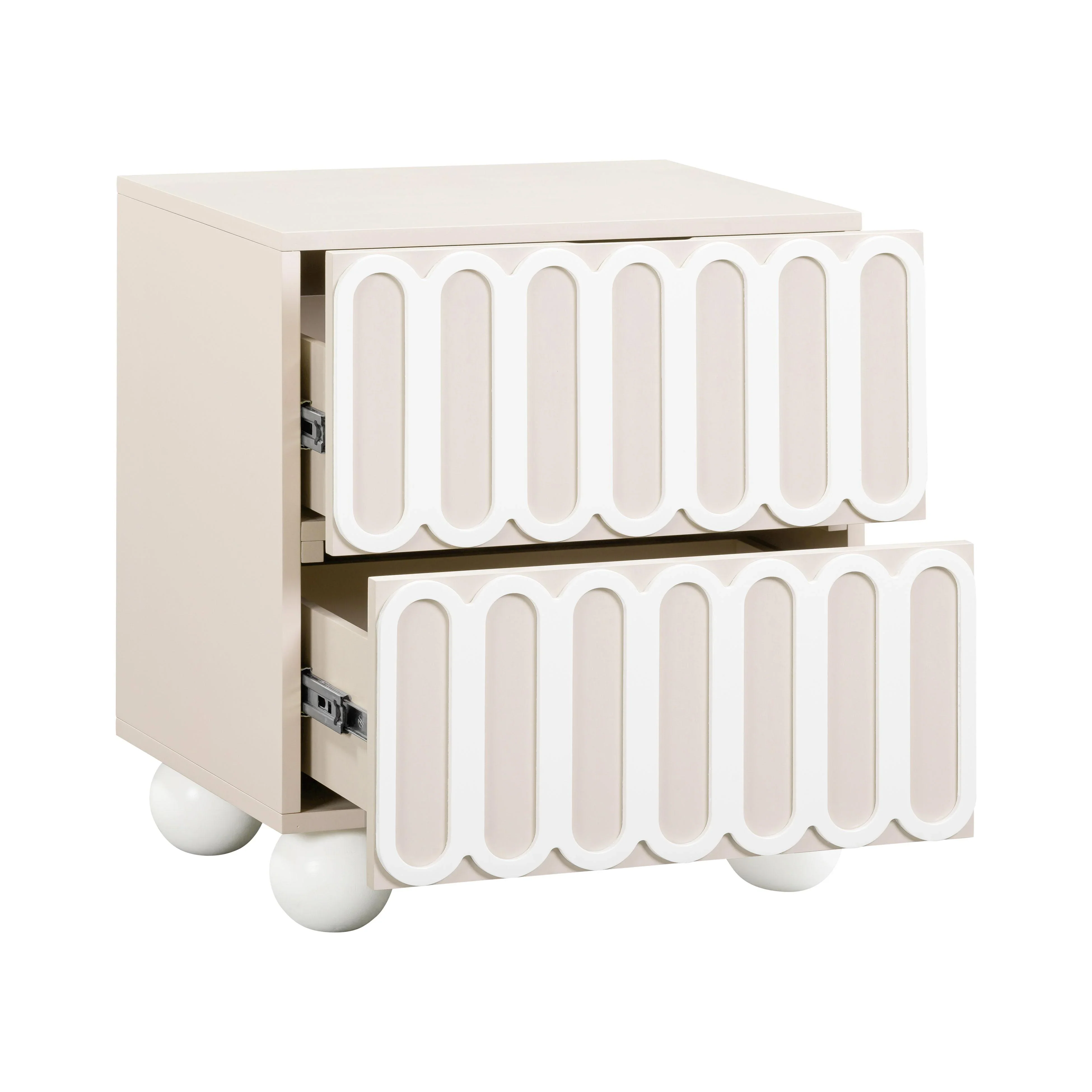 Tori 23" Motif 2-Drawer Nightstand - Image 15