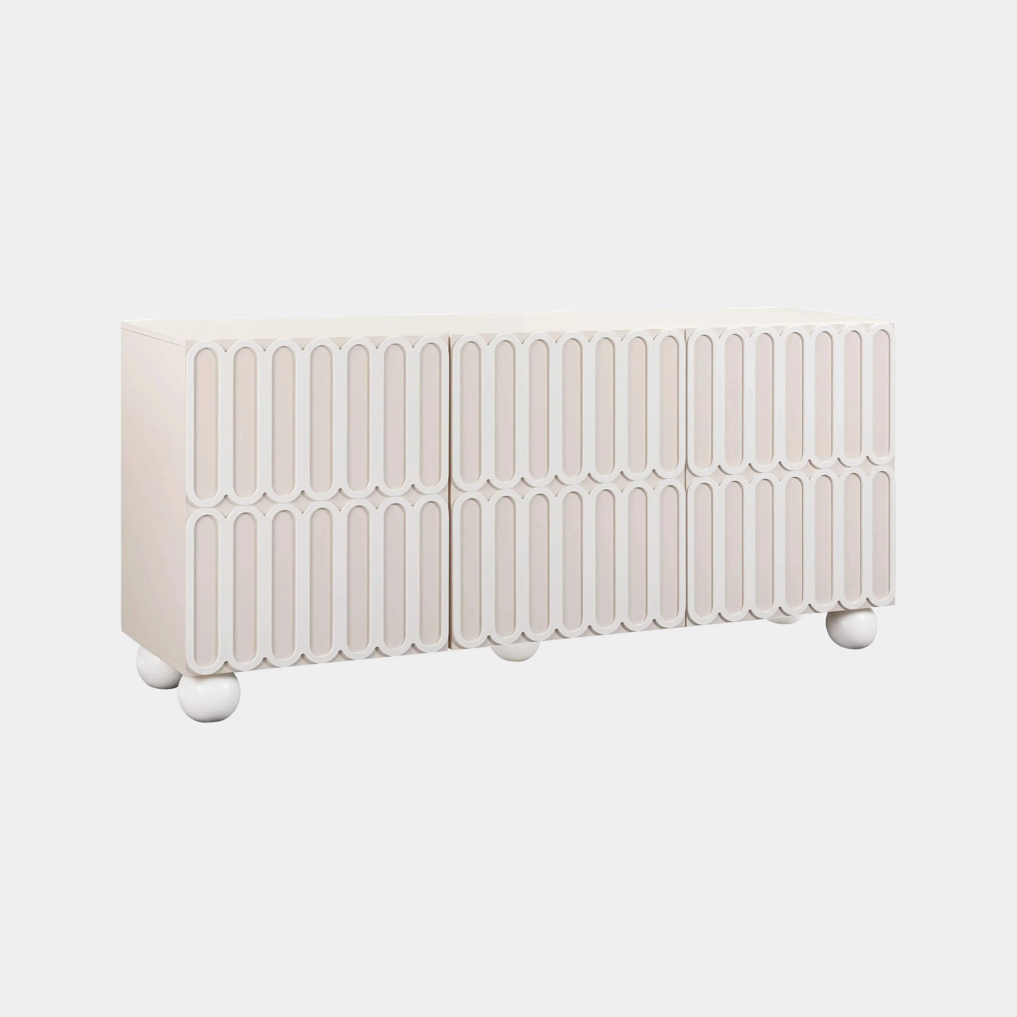 Tori 74" Motif Taupe Buffet