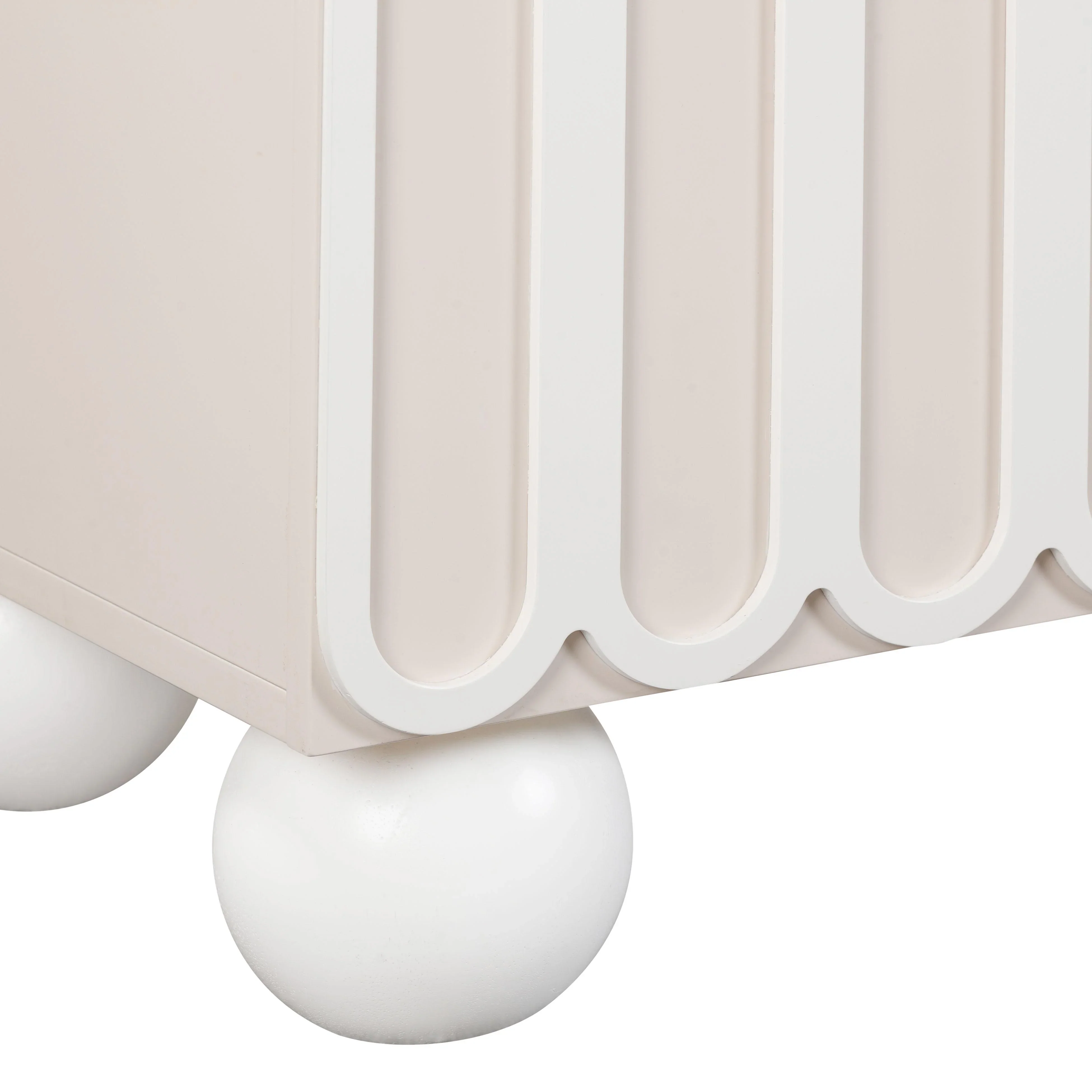 Tori 74" Motif Taupe Buffet - Image 7