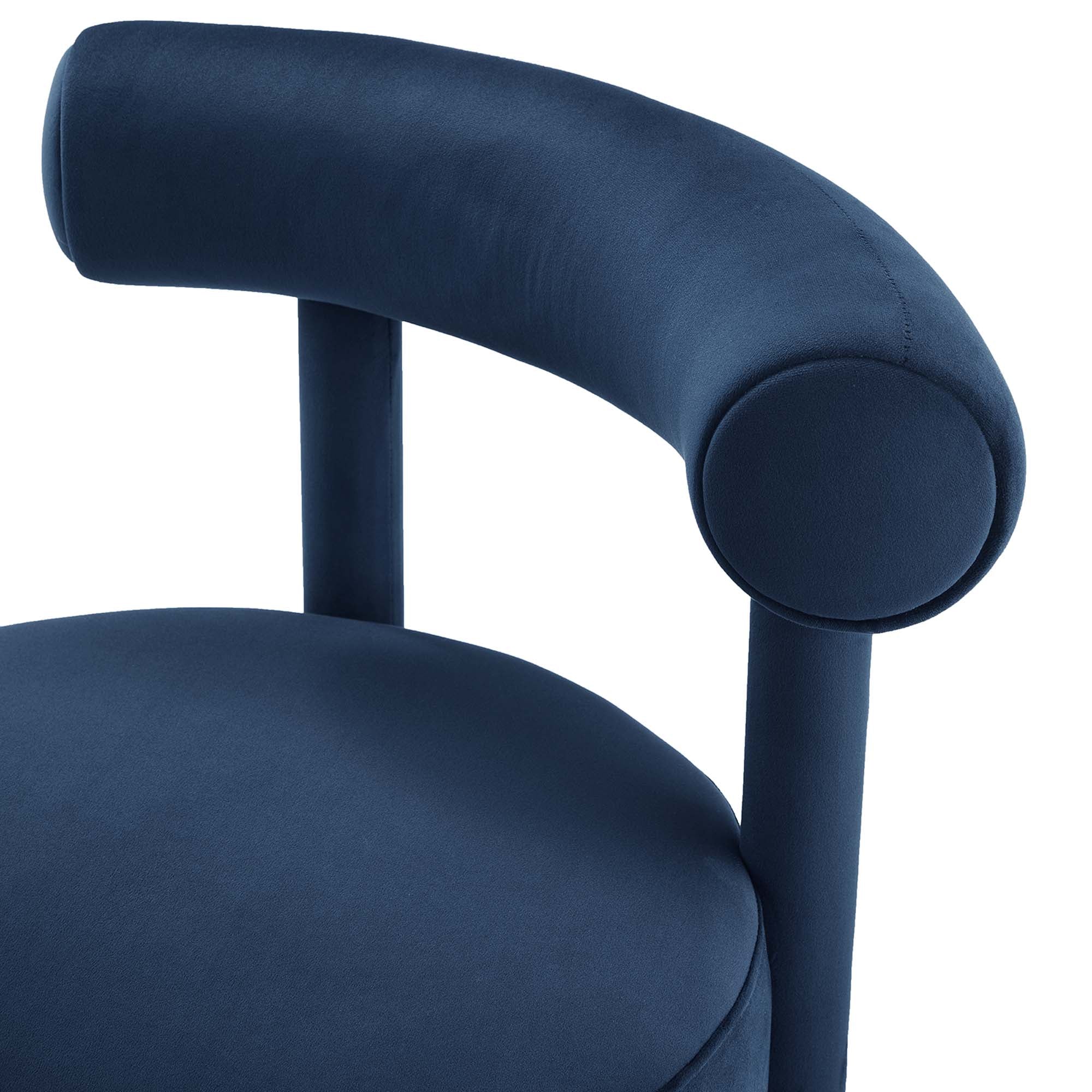 Toulouse Performance Velvet Dining Chair - Image 7