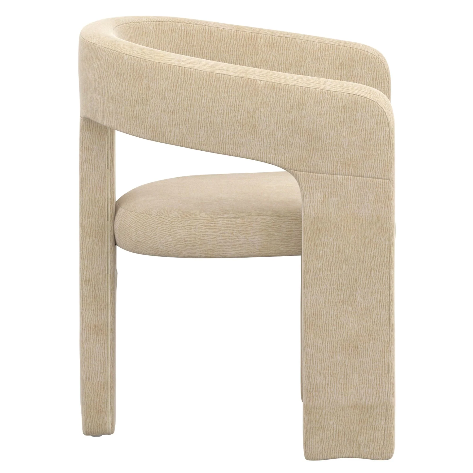 Tovas/Amara 5pc Dining Set - Ivory Table with Beige Chair - Image 10
