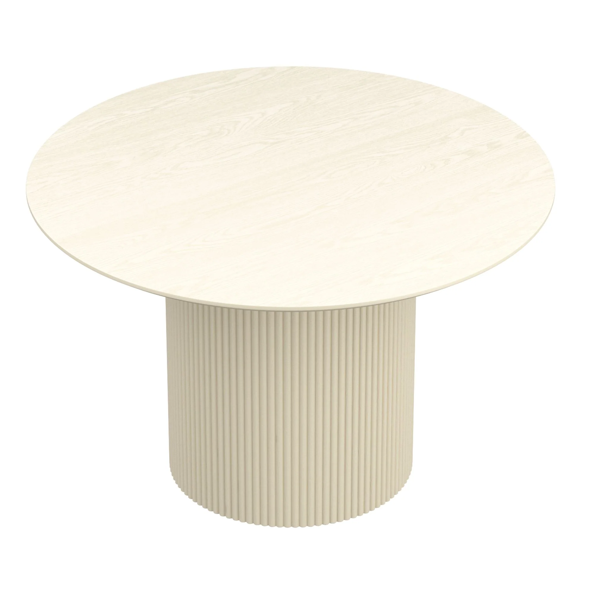 Tovas/Amara 5pc Dining Set - Ivory Table with Beige Chair - Image 2