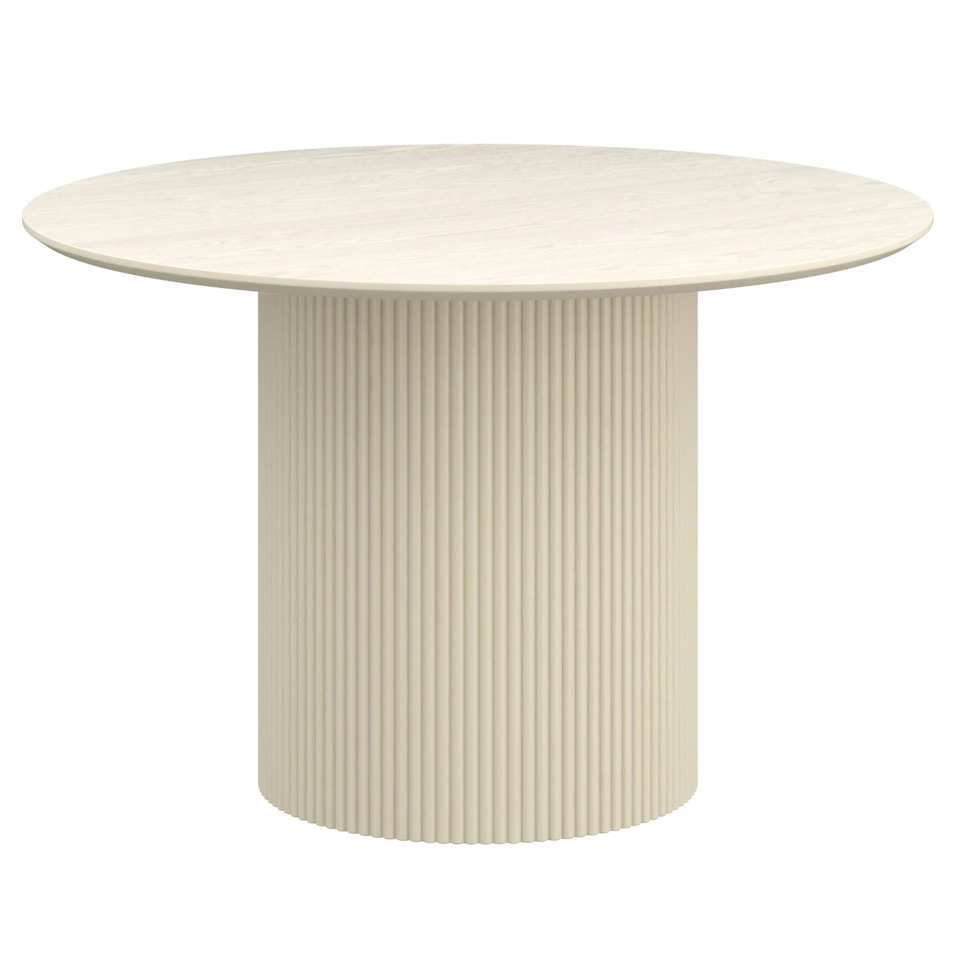 Tovas/Amara 5pc Dining Set - Ivory Table with Beige Chair - Image 4