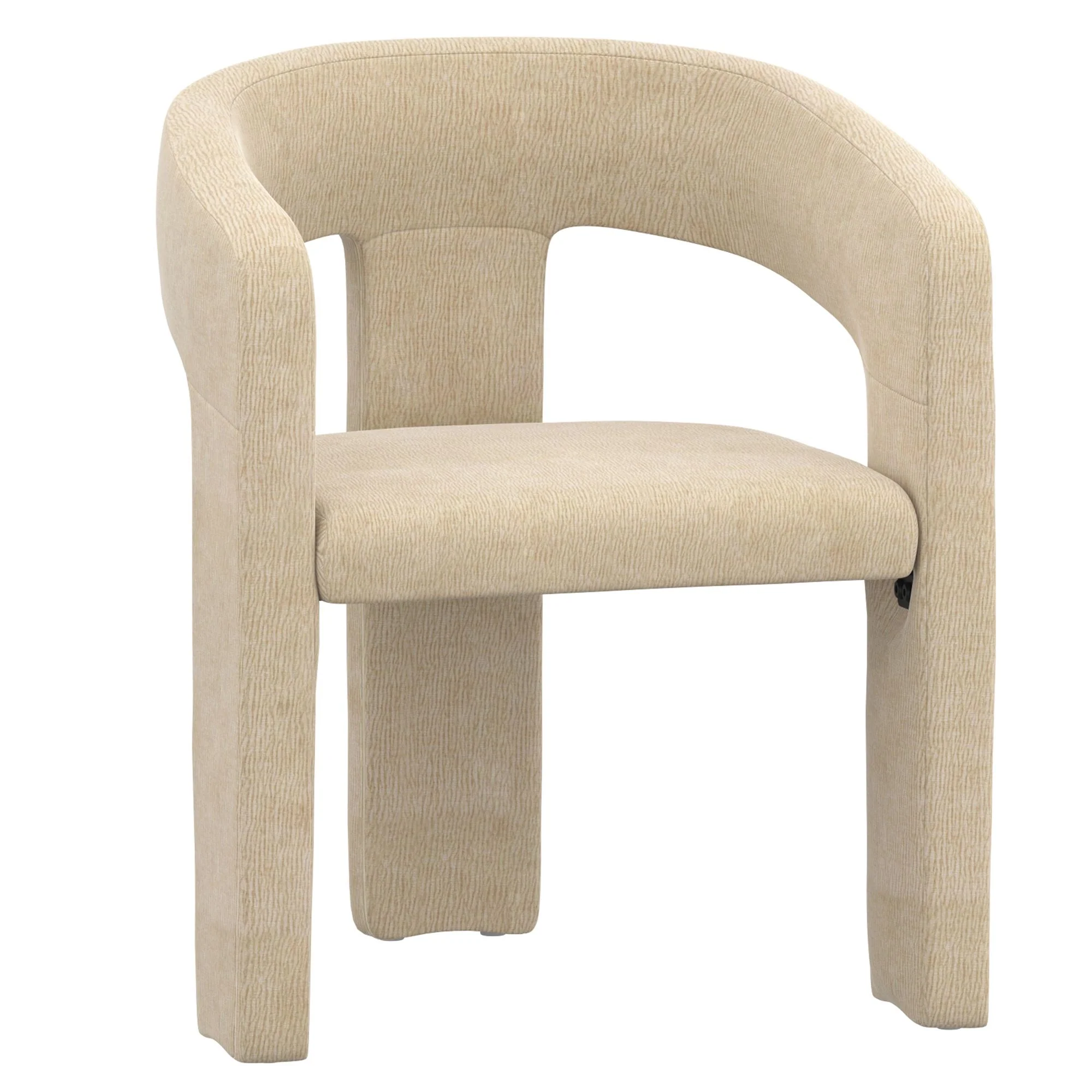Tovas/Amara 5pc Dining Set - Ivory Table with Beige Chair - Image 7