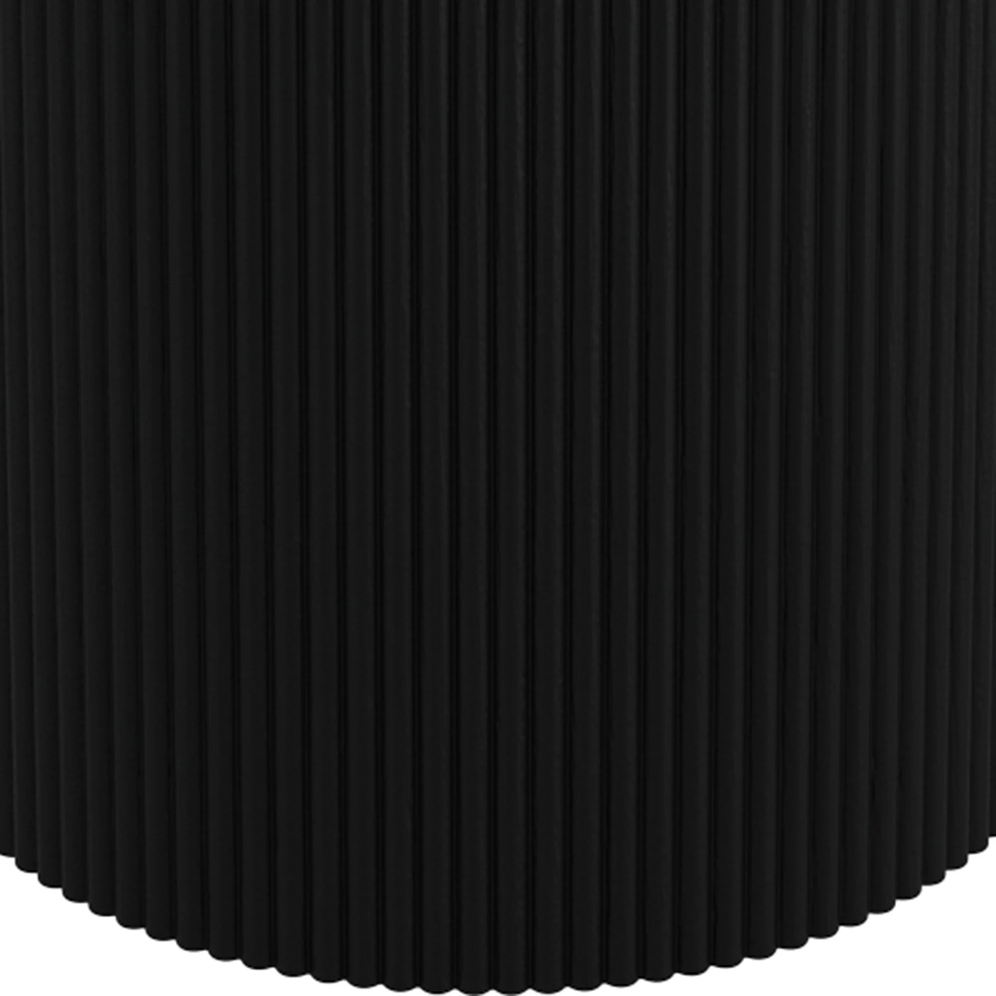 Tovas Round Dining Table in Black - Image 5