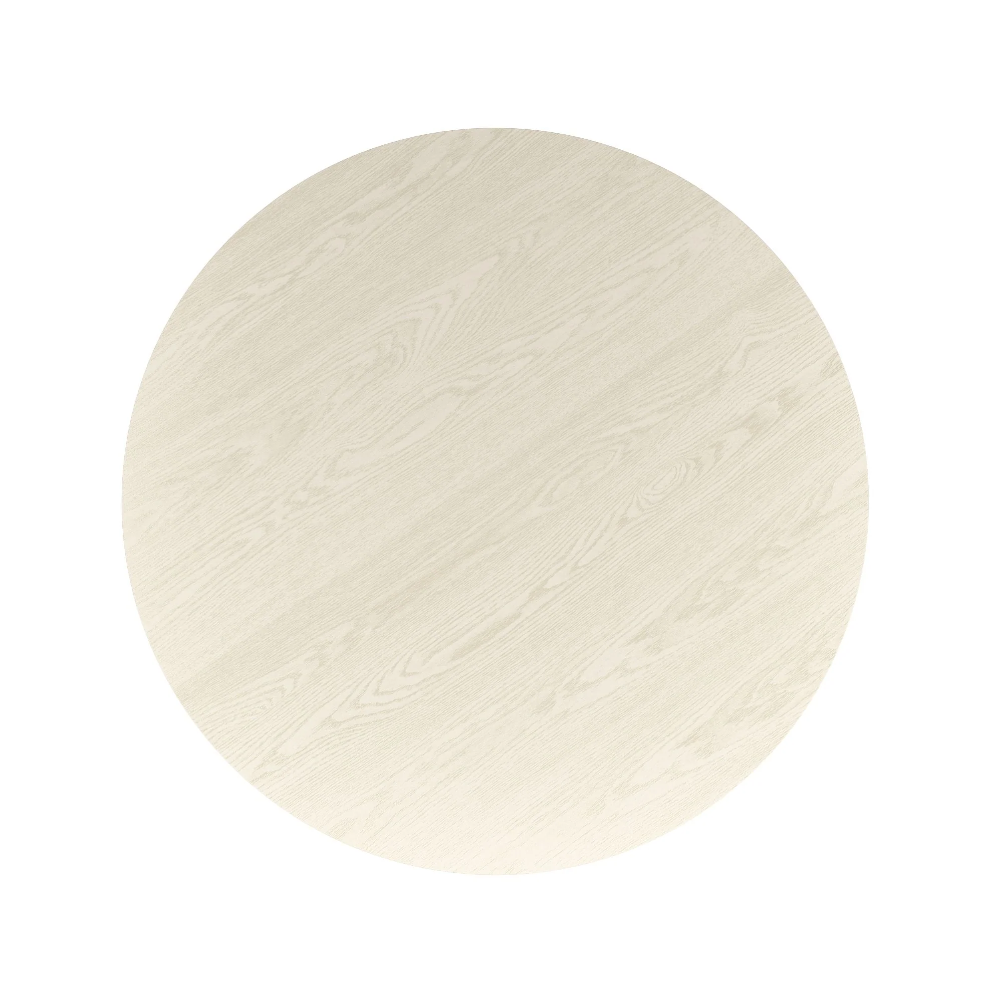 Tovas Round Dining Table in Ivory - Image 6