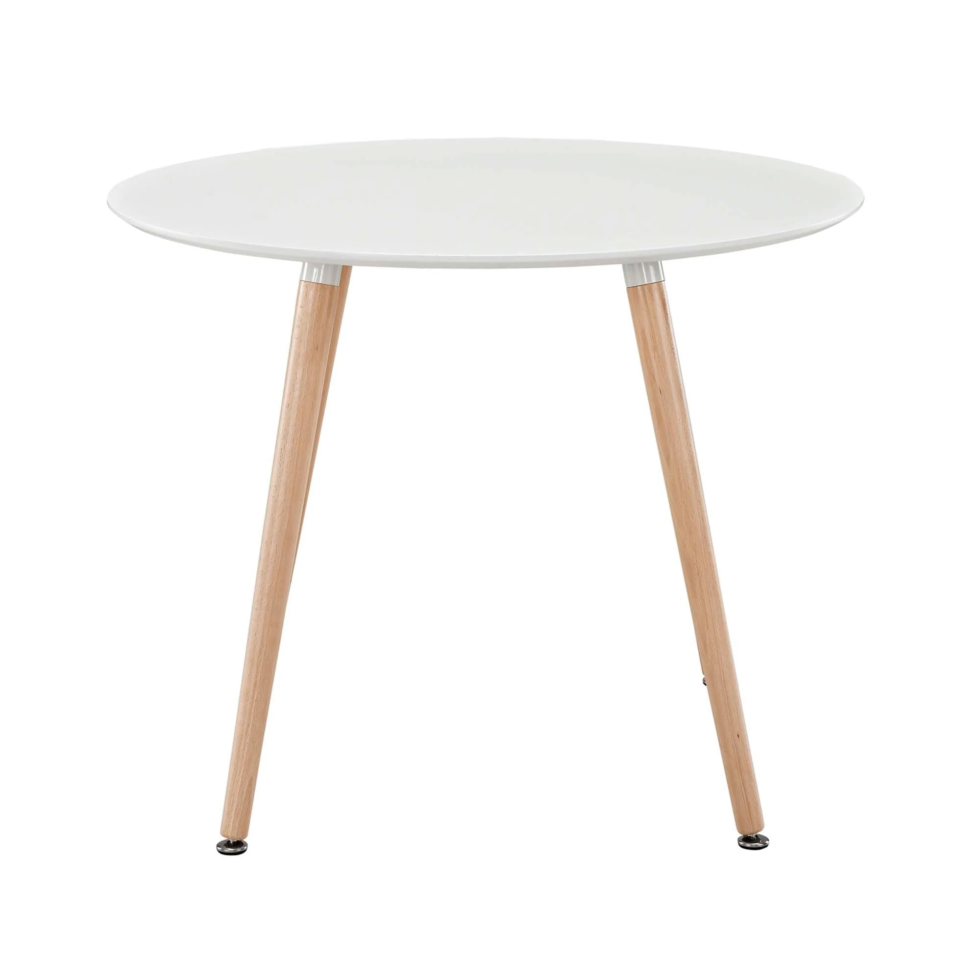 Track Round Dining Table in White - Image 3