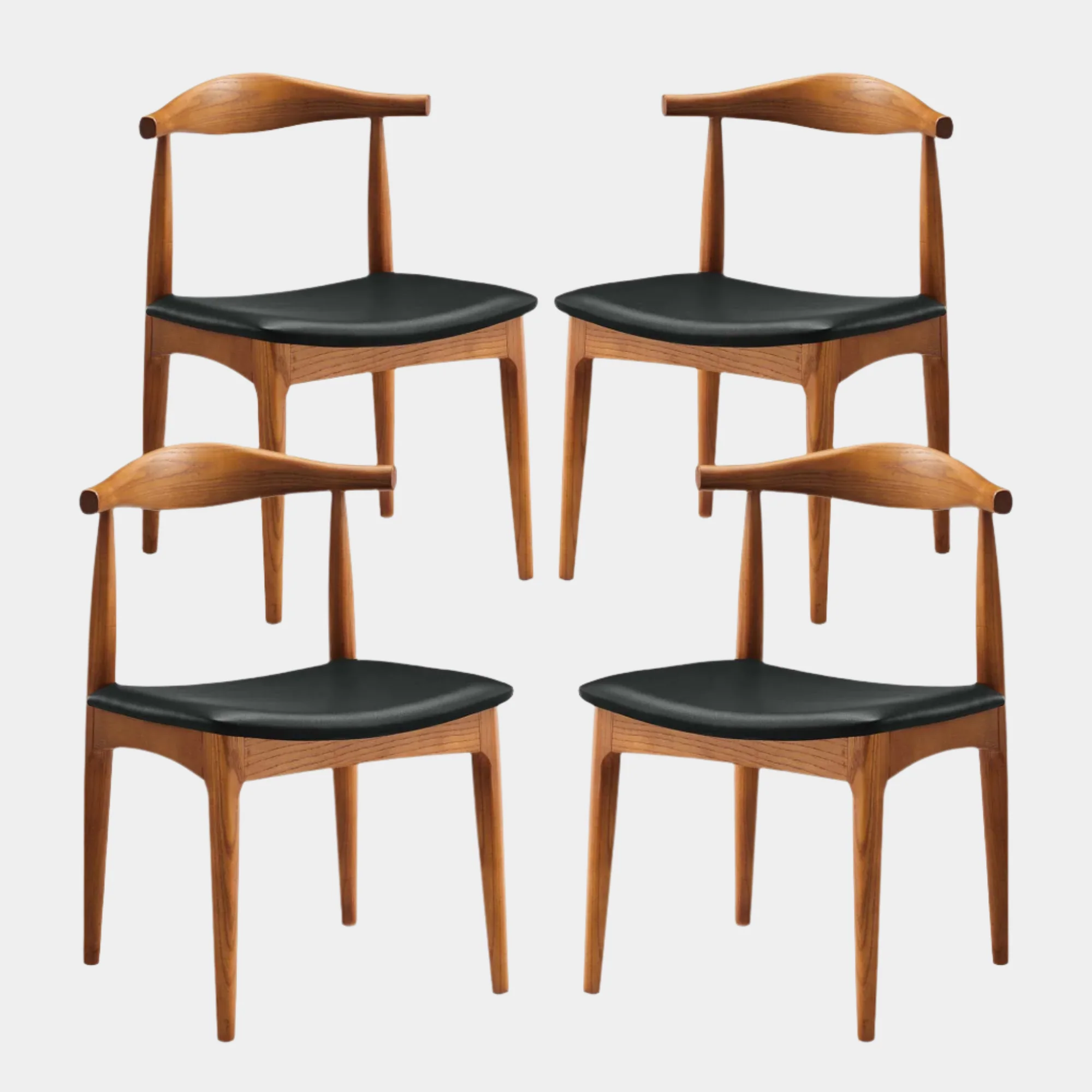 Tracy Dining Chairs Wood Set of 4