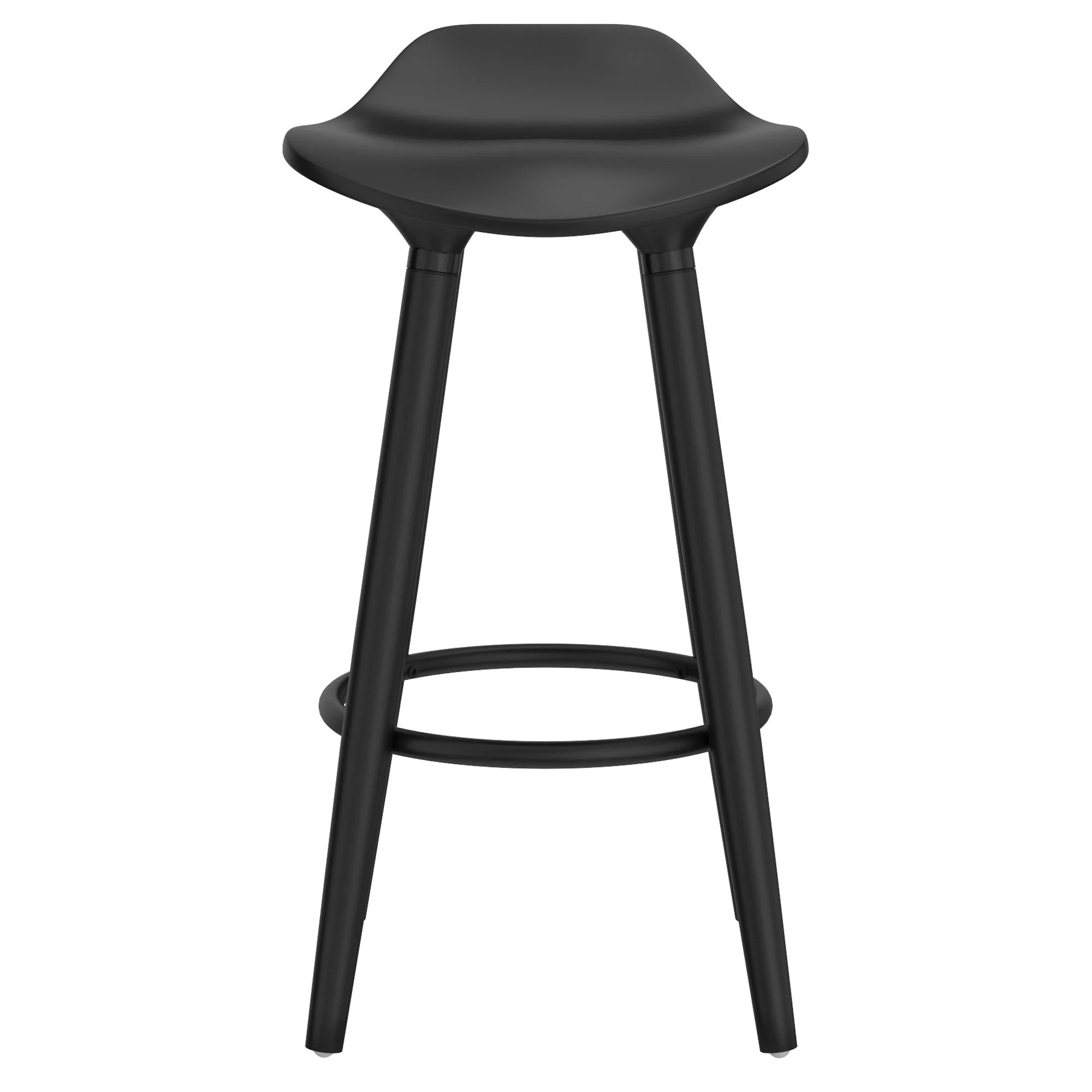 Trex 26" Counter Stool, set of 2, in Black - Image 5