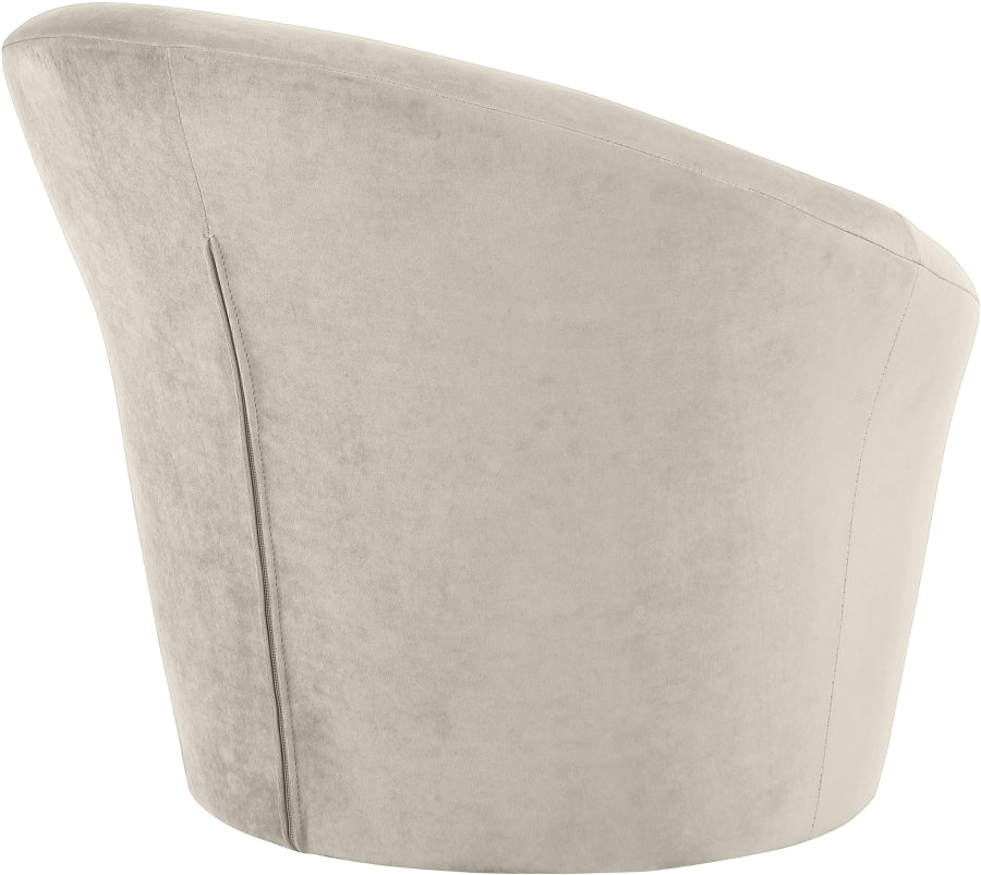 Tristan Velvet Upholstered Accent Chair - Image 16