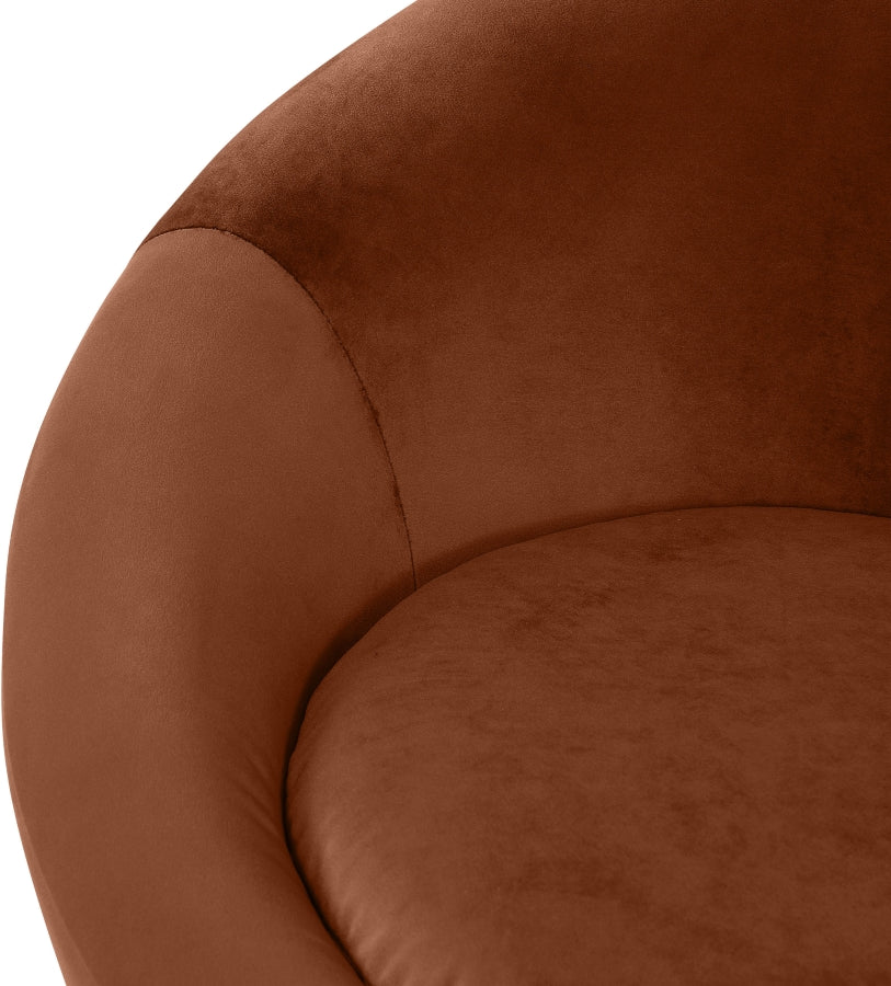 Tristan Velvet Upholstered Accent Chair - Image 37