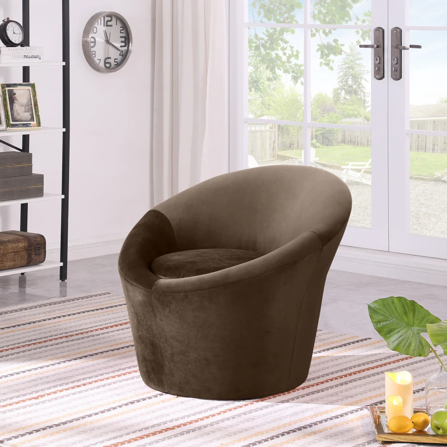 Tristan Velvet Upholstered Accent Chair - Image 42