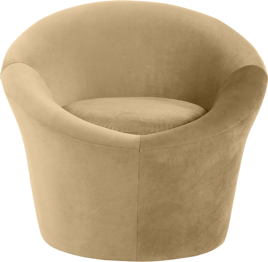 Tristan Velvet Upholstered Accent Chair - Image 63