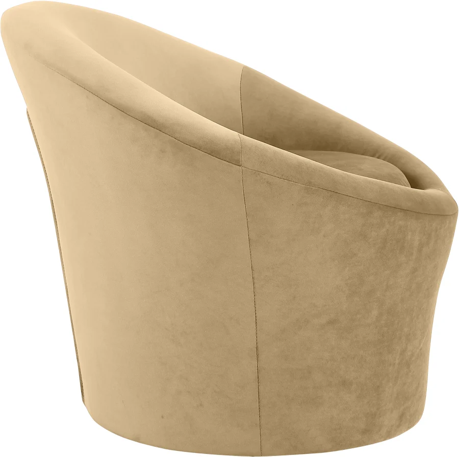 Tristan Velvet Upholstered Accent Chair - Image 64