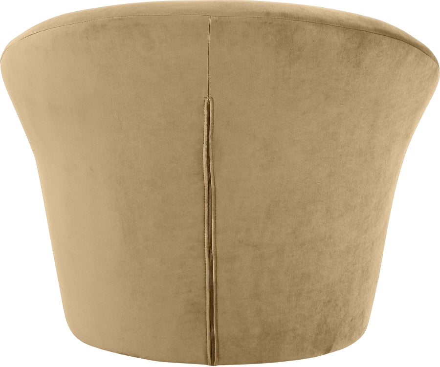 Tristan Velvet Upholstered Accent Chair - Image 65