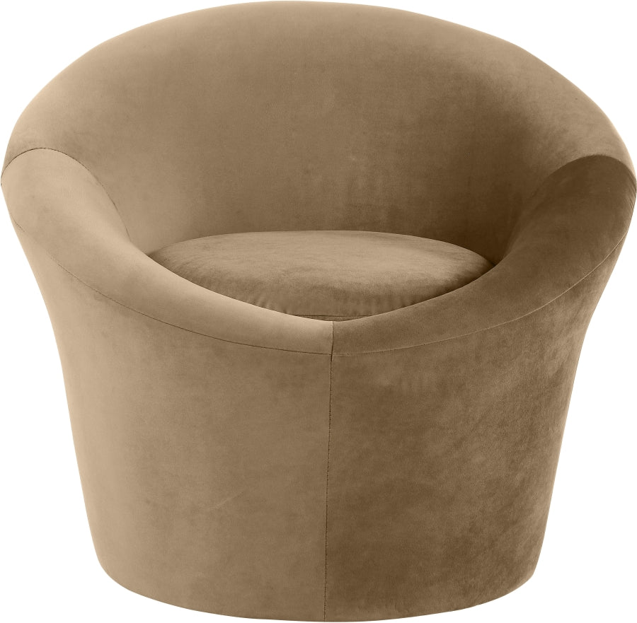 Tristan Velvet Upholstered Accent Chair - Image 73