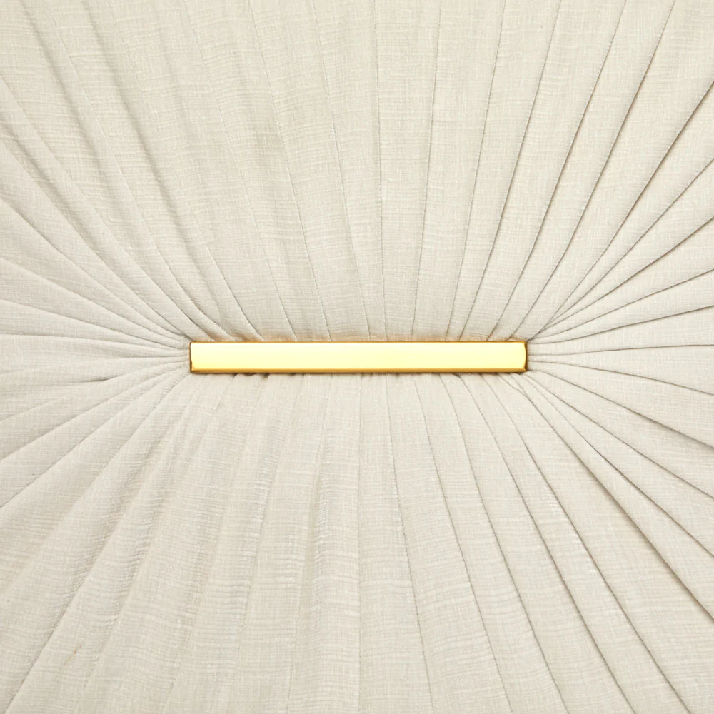 Truro Gold Loveseat Contessa Vanilla - Image 4