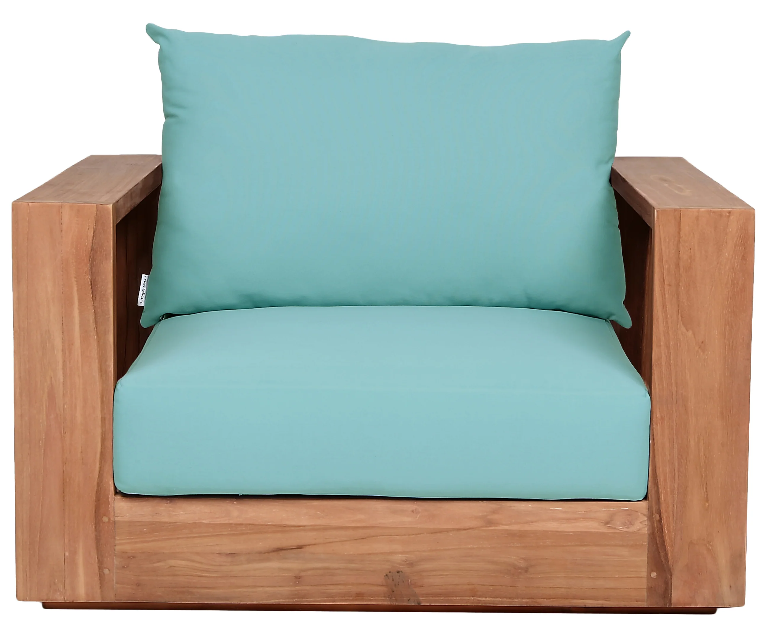 Tulum Water Resistant Fabric Upholstered Outdoor Patio Accent Chair - Image 32