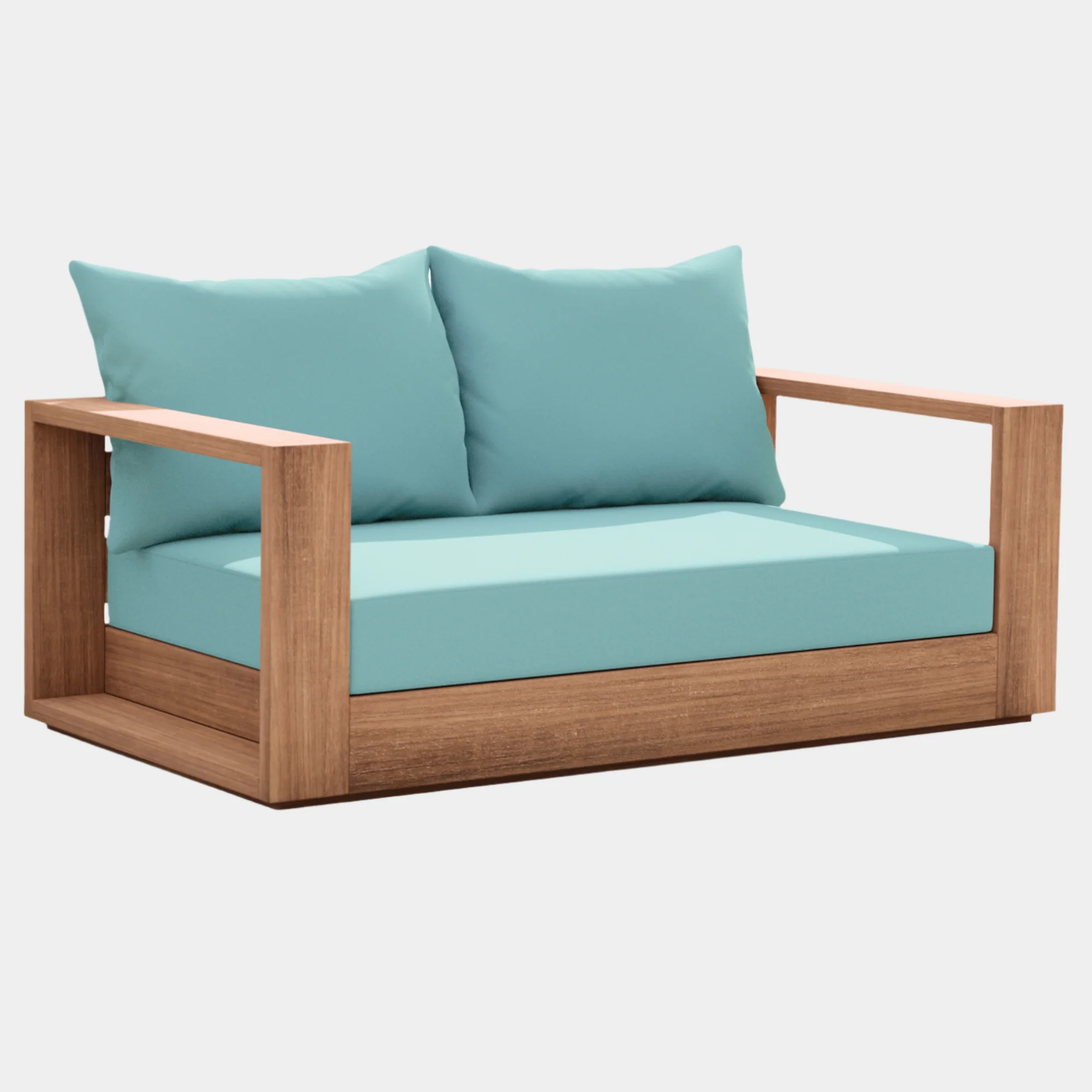 Tulum Water Resistant Fabric Upholstered Outdoor Patio Sofa - Image 26