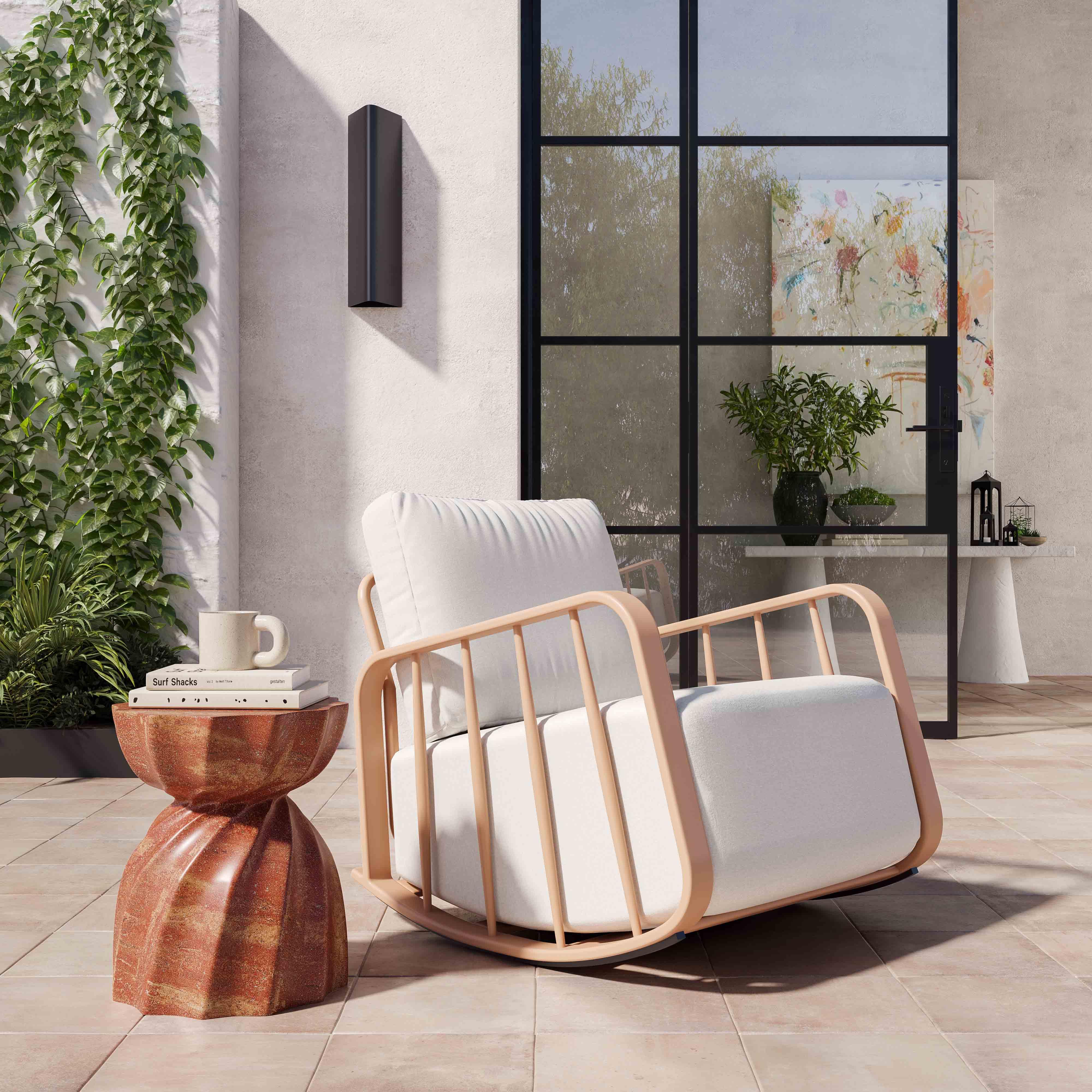 Turin Indoor / Outdoor Concrete Stool - Image 14