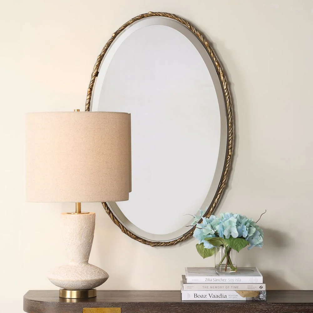 Twisted Branch Oval Mirror - Image 2