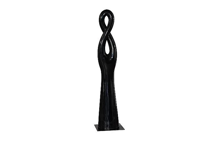 Twisted Sculpture, Gel Coat Black - Image 2