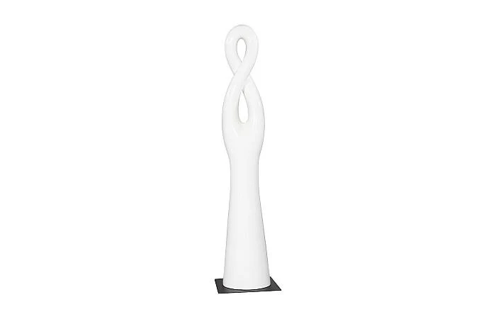 Twisted Sculpture, Gel Coat White