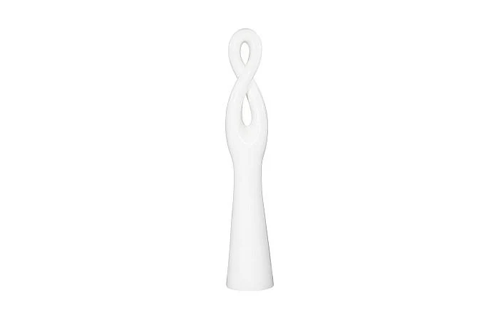 Twisted Sculpture, Gel Coat White - Image 4