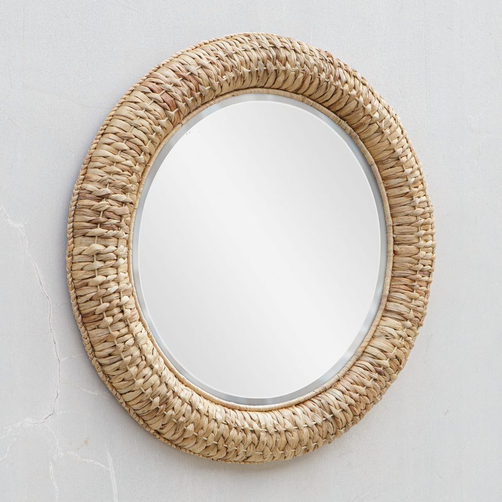 Twisted Seagrass Round Mirror - Image 3