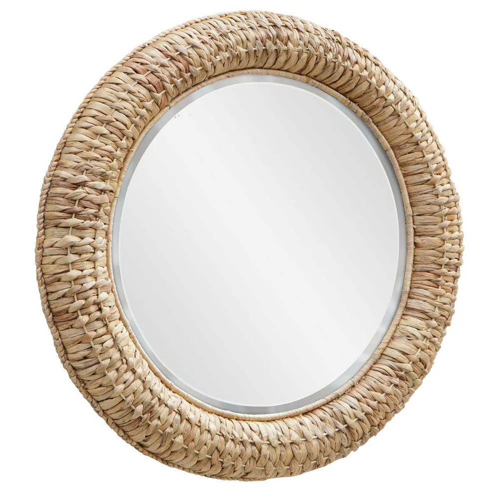 Twisted Seagrass Round Mirror - Image 4