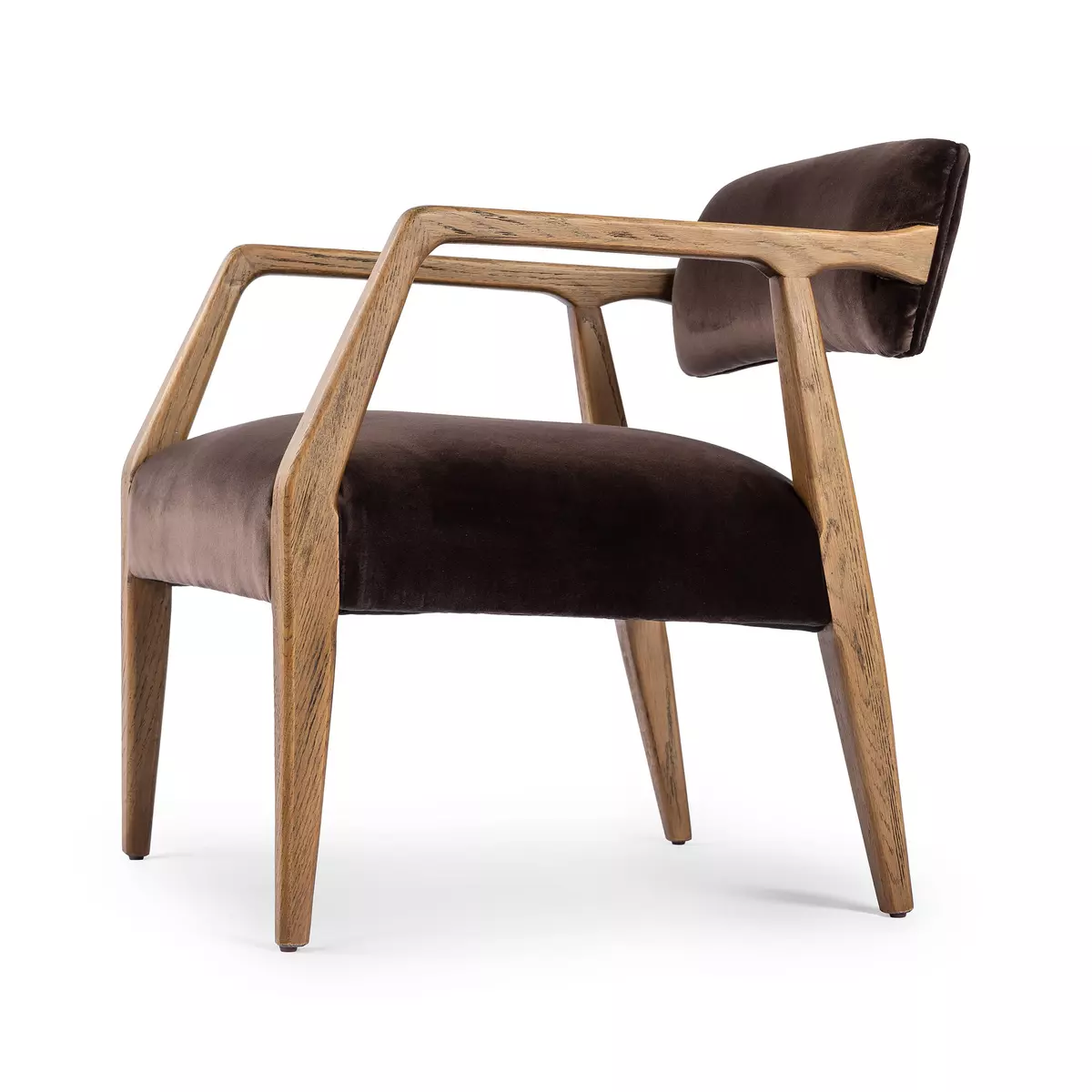 Edith Upholstered Velvet Arm Chair - Image 24