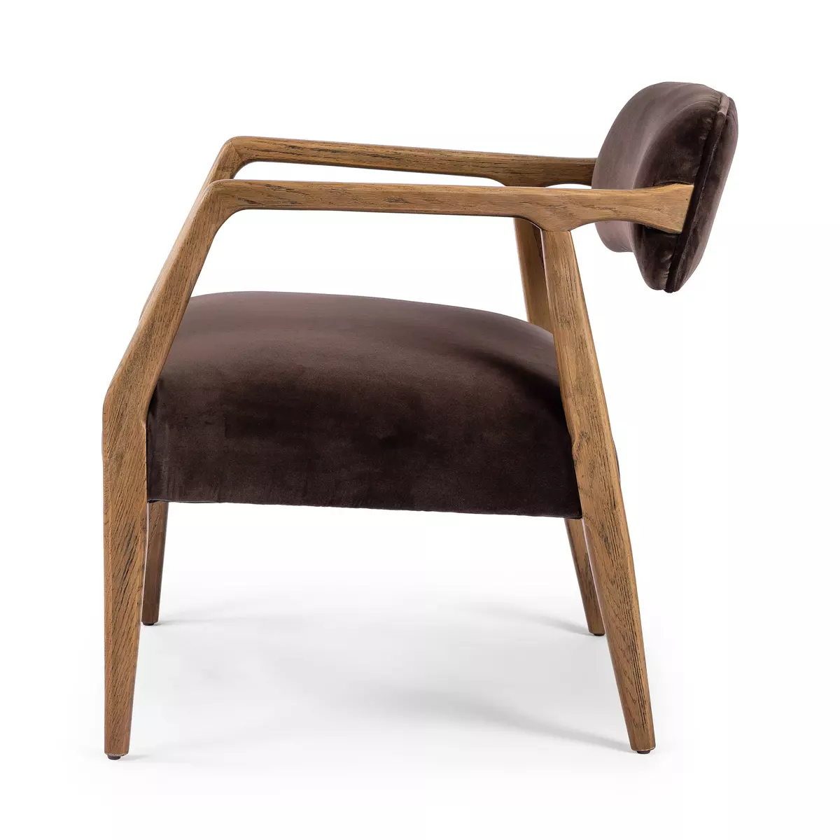 Edith Upholstered Velvet Arm Chair - Image 28