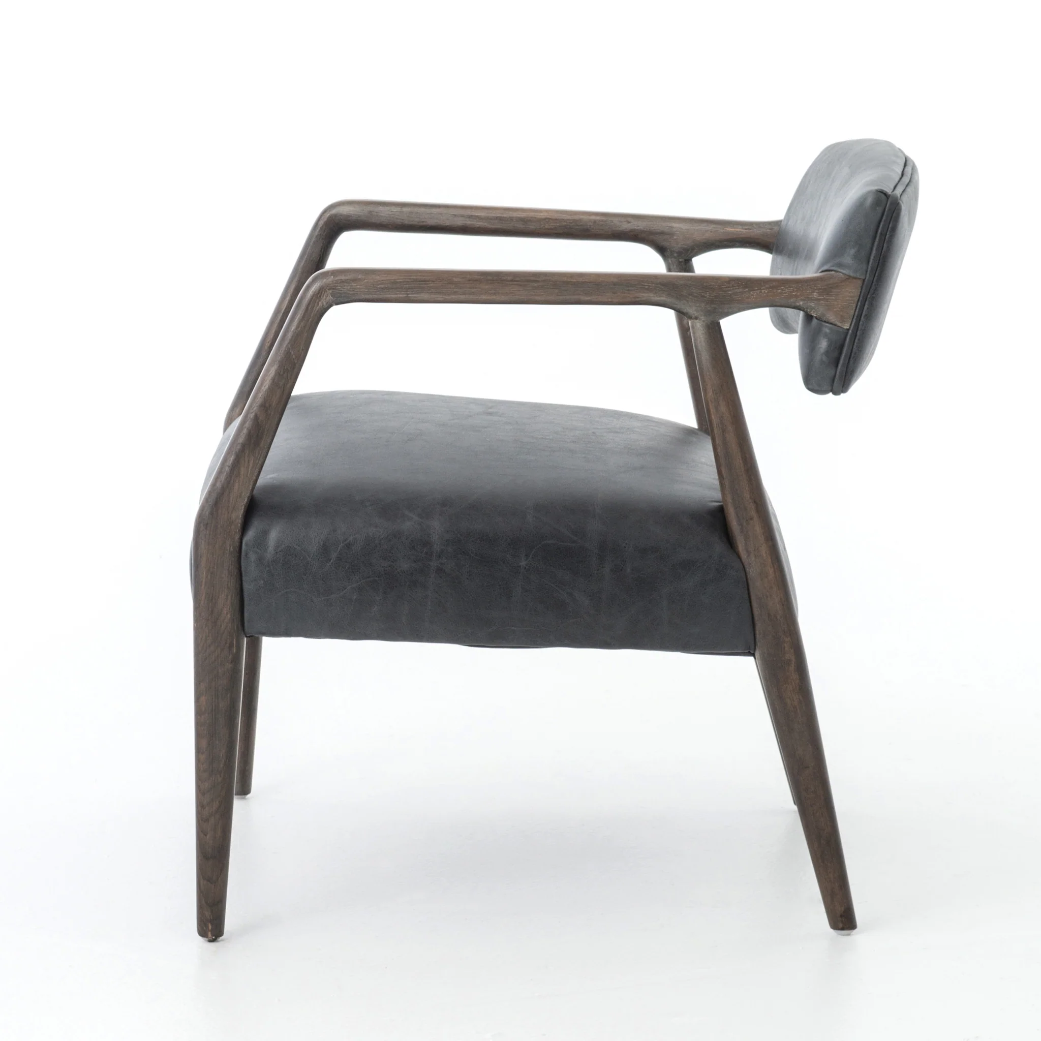 Edith Upholstered Velvet Arm Chair - Image 3