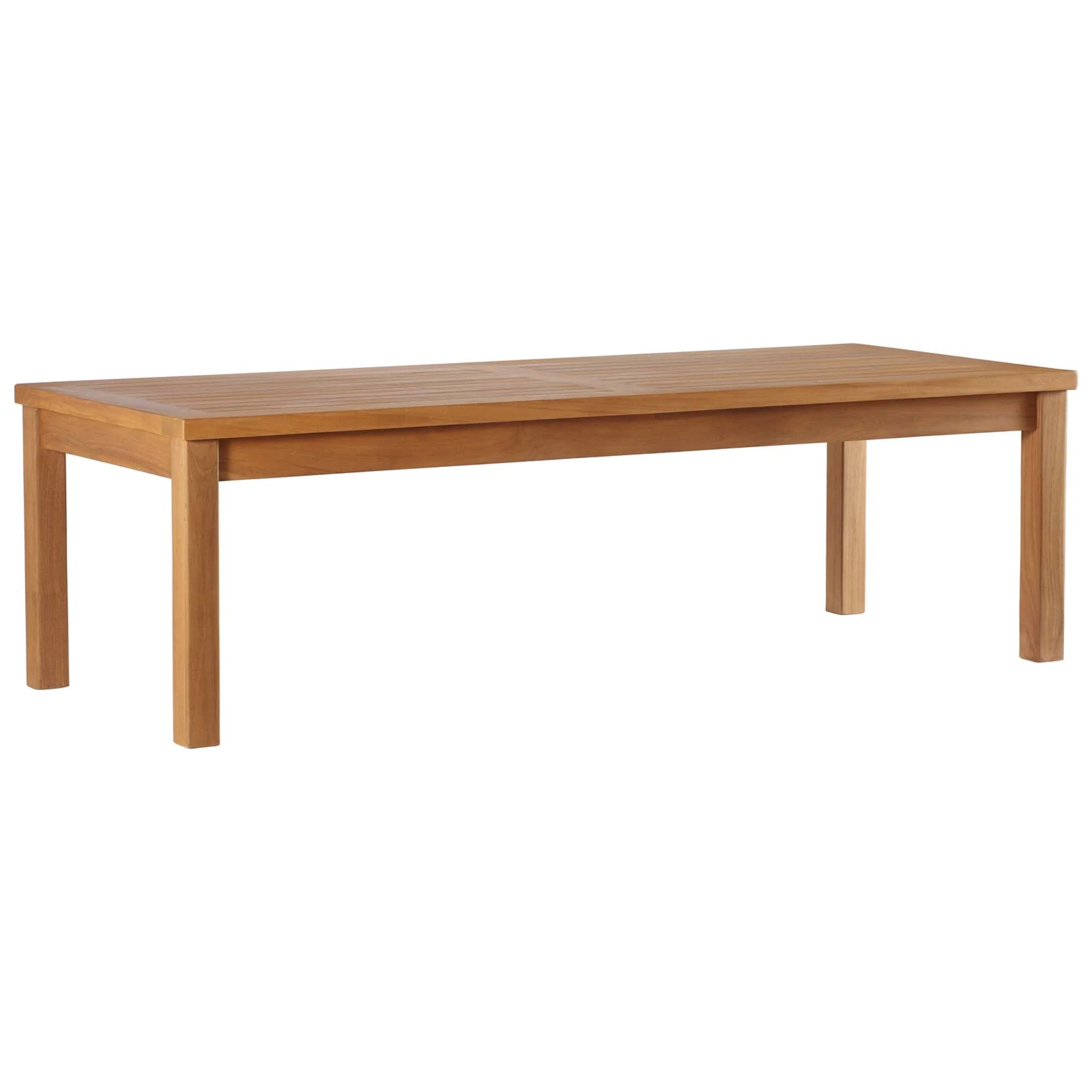 Upland 4-Piece Outdoor Patio Teak Wood Furniture Set - Image 11