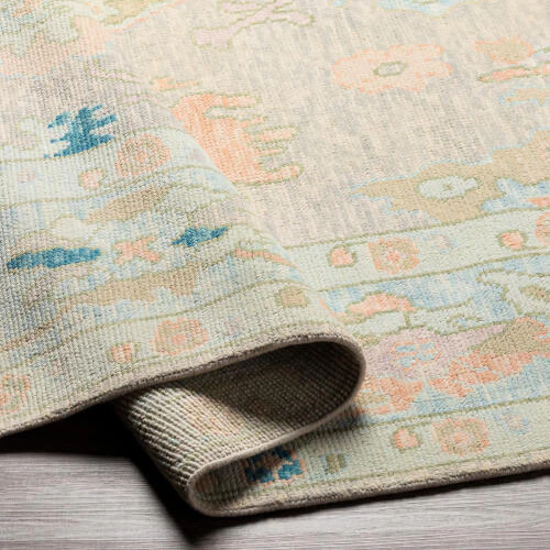 Ushak Handmade Rug - Image 3