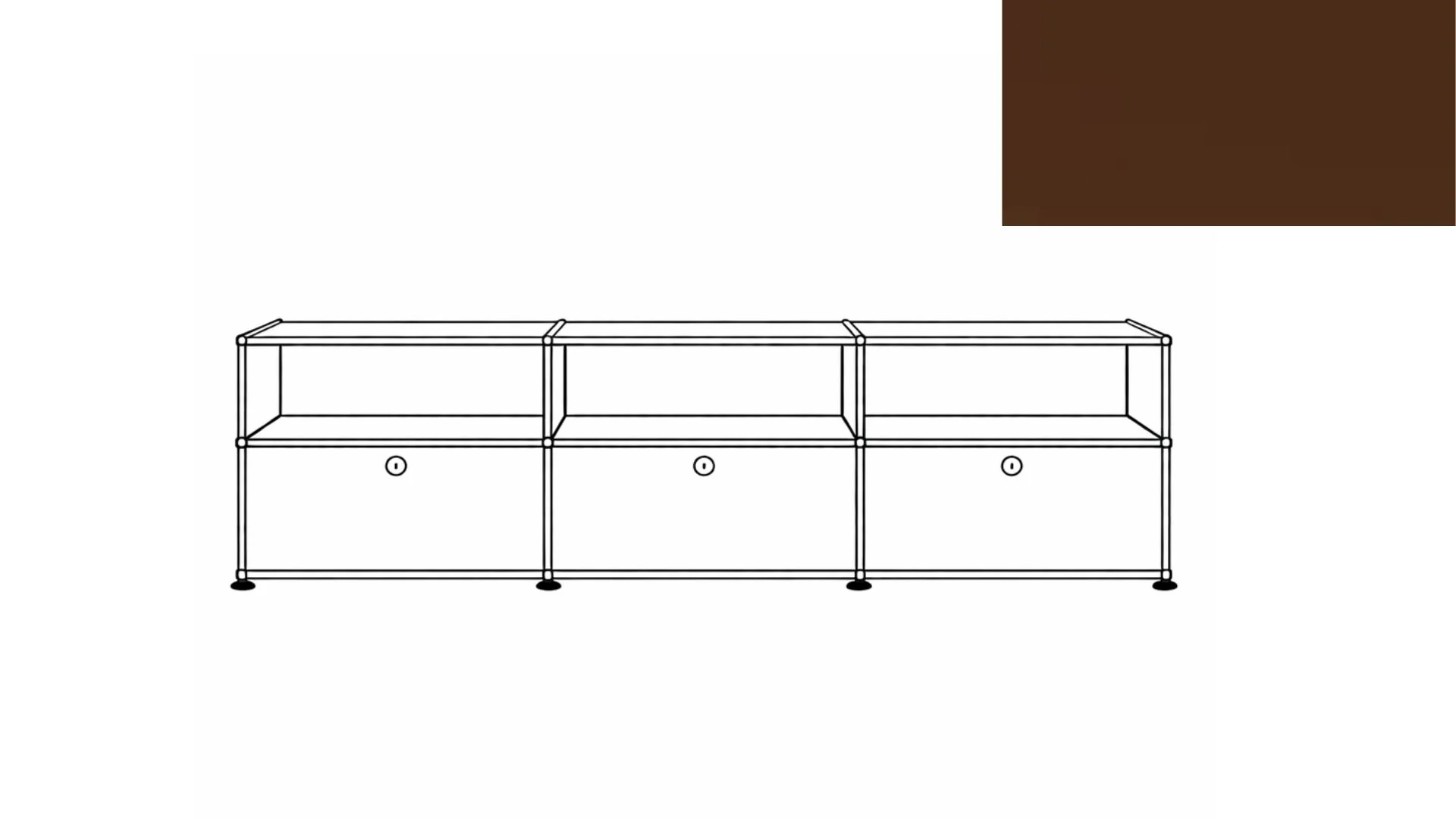 USM Haller C2A Credenza - Image 32