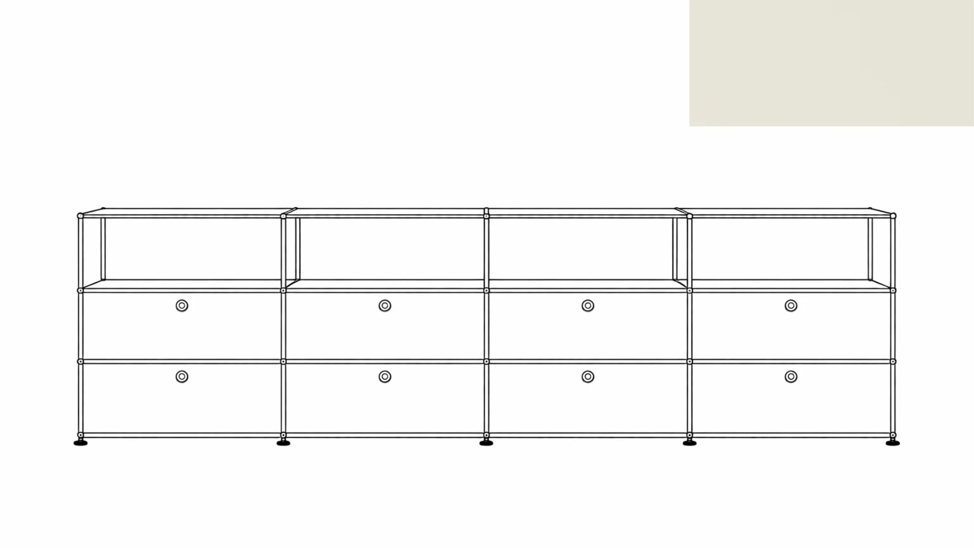 USM Haller G2A Storage Unit - Image 32