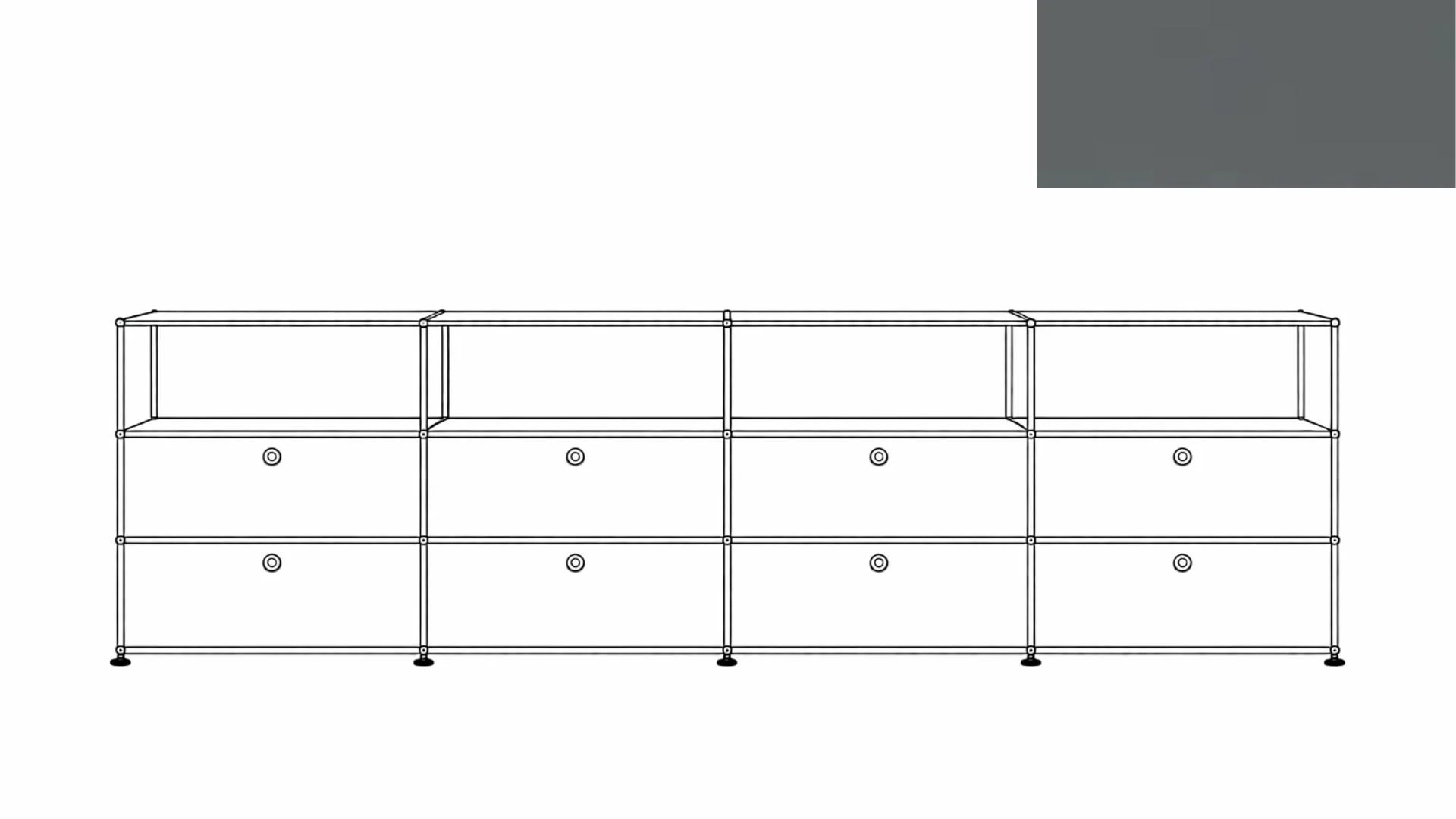 USM Haller G2A Storage Unit - Image 39