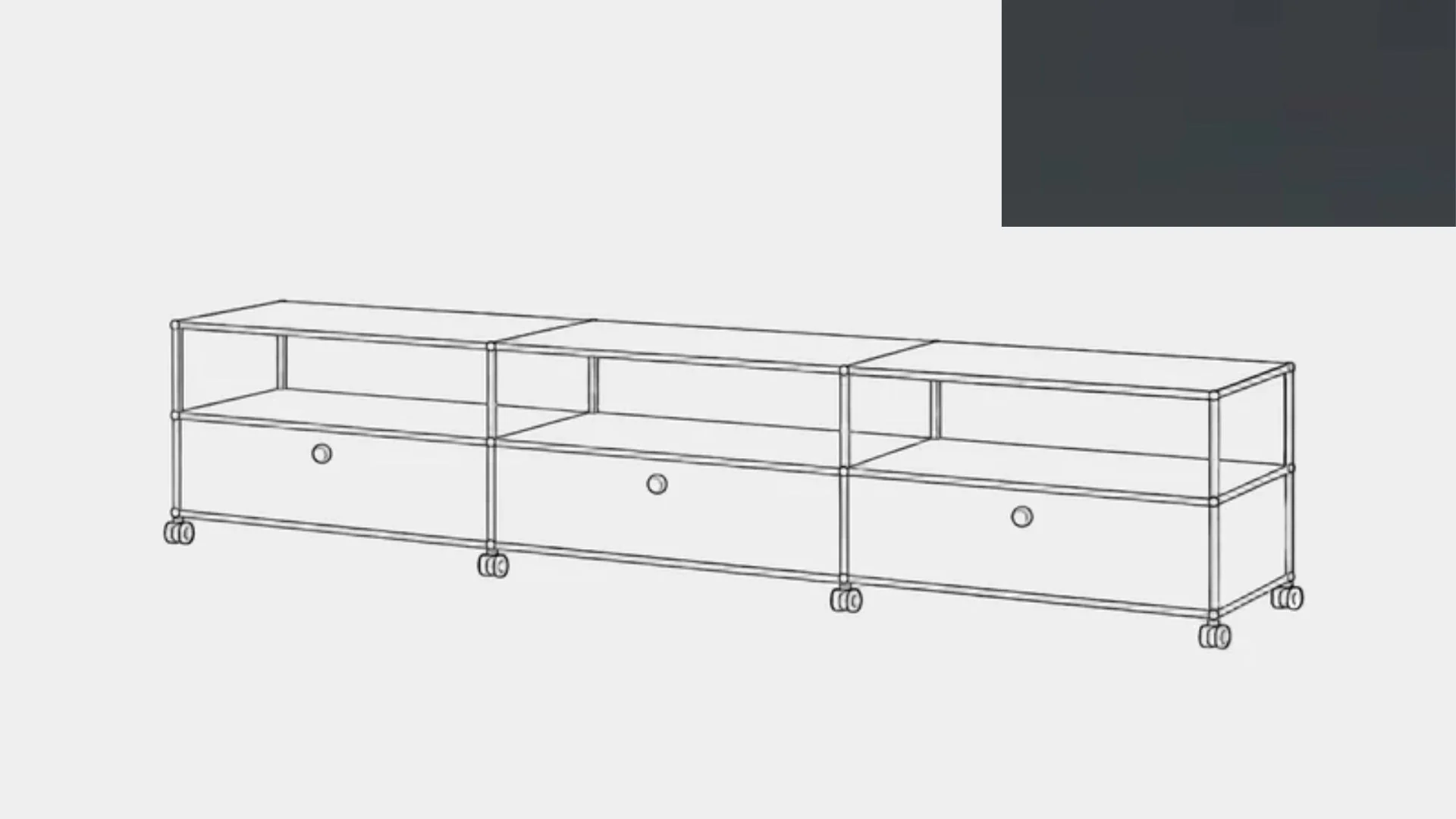 USM Haller Media Console Low Configuration - Image 22