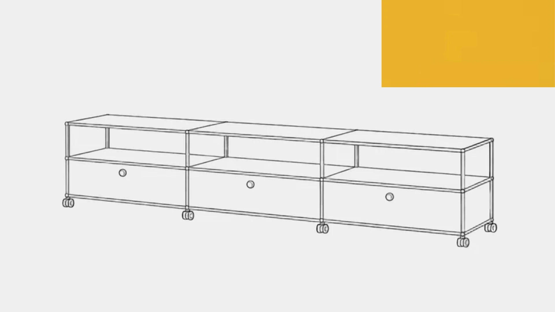 USM Haller Media Console Low Configuration - Image 25