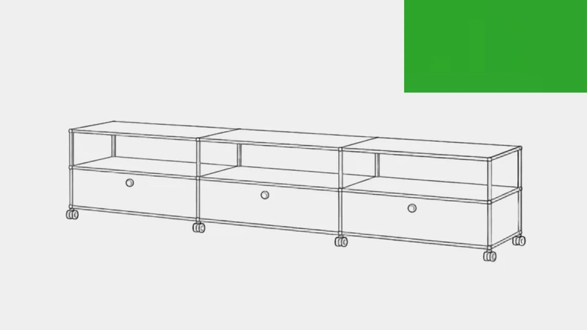USM Haller Media Console Low Configuration - Image 26