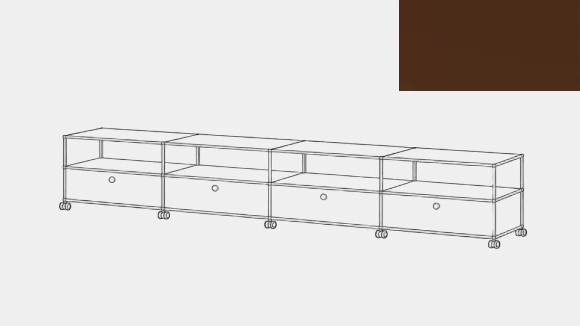 USM Haller Media Console Low Configuration - Image 46