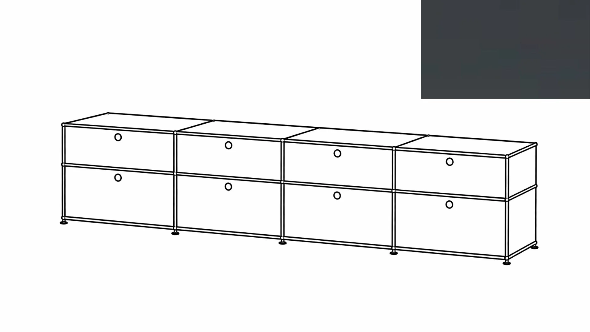 USM Haller Mid-Credenza - Image 35